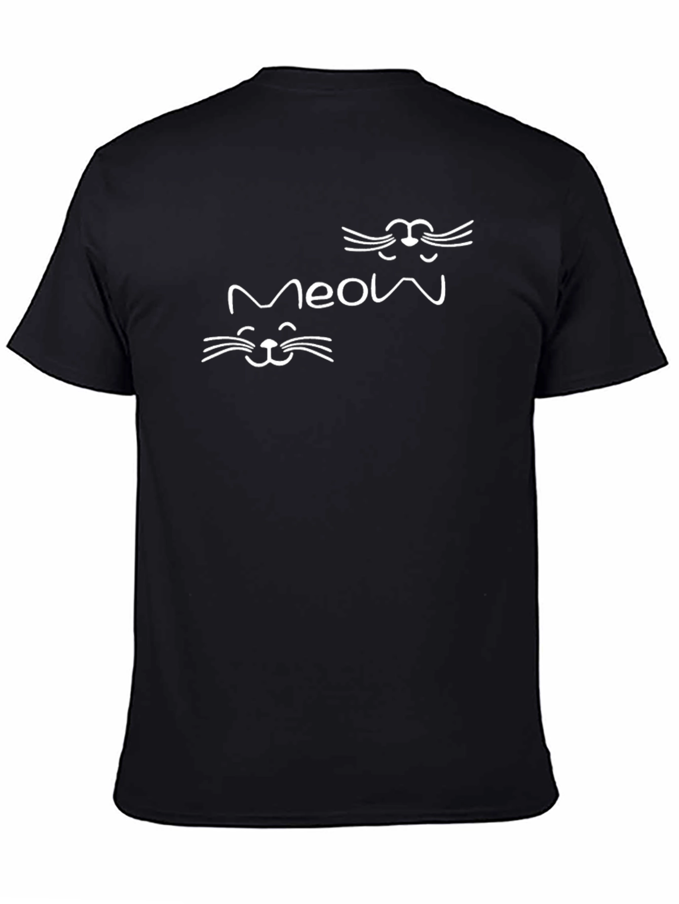 Meow Cat T-Shirt - Cool Cat Lover Tee