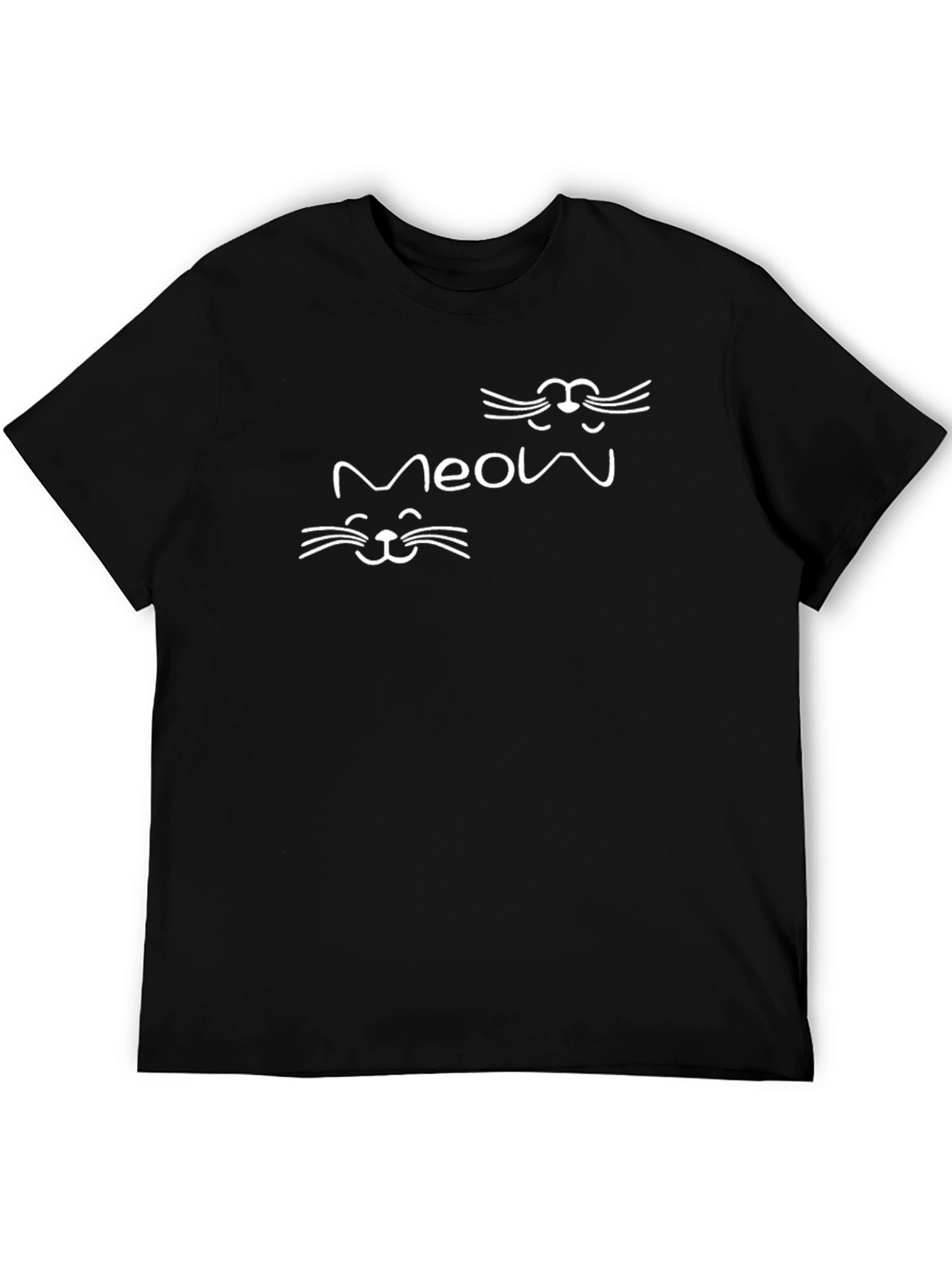 Meow Cat T-Shirt - Cool Cat Lover Tee