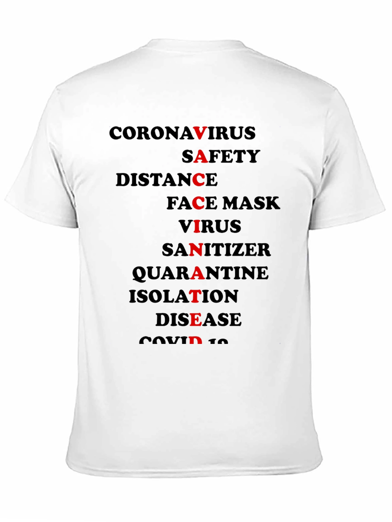 Vaccinated T-Shirt -  Coronavirus Safety