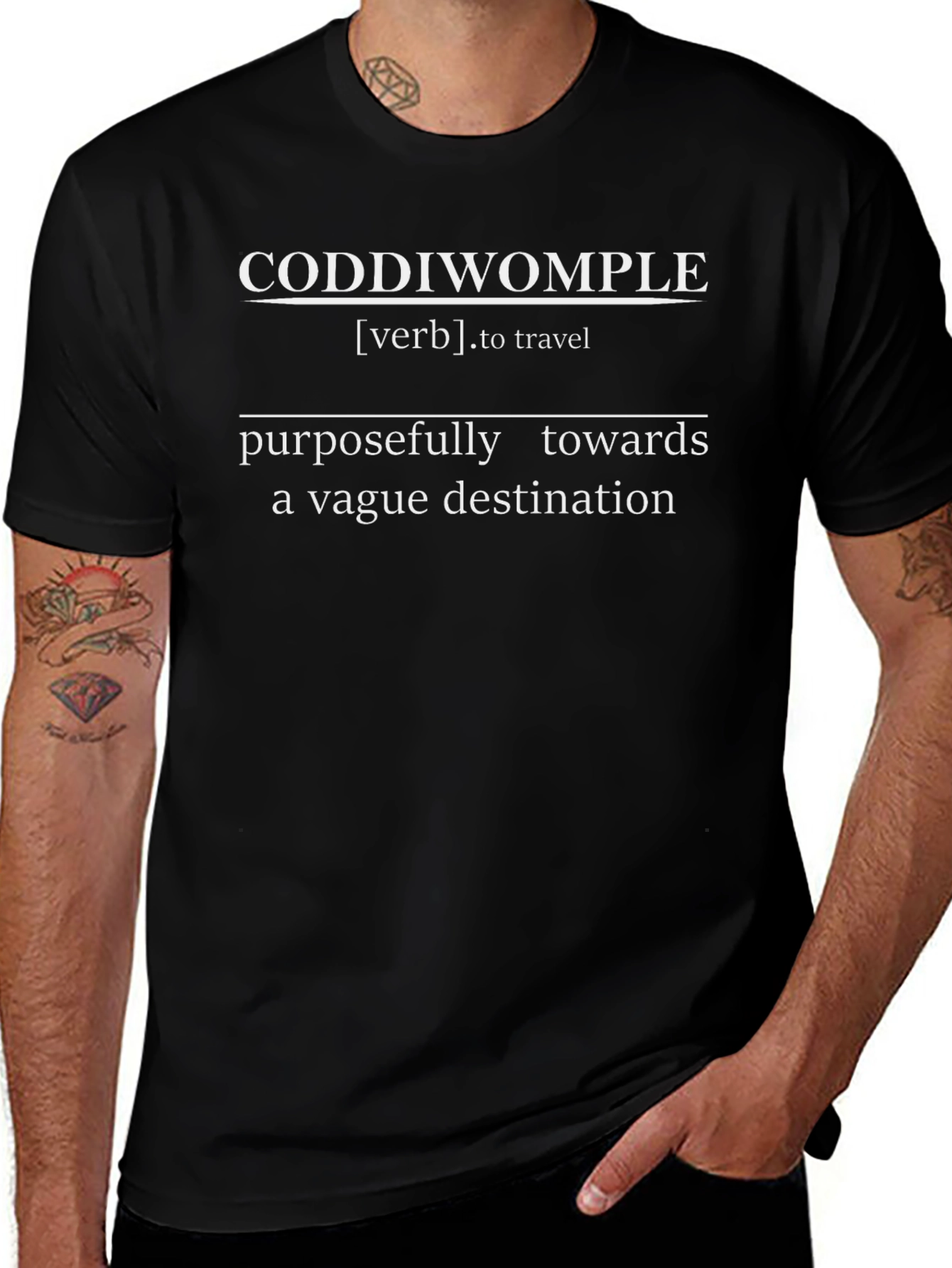Coddiwomple Definition Graphic T-Shirt