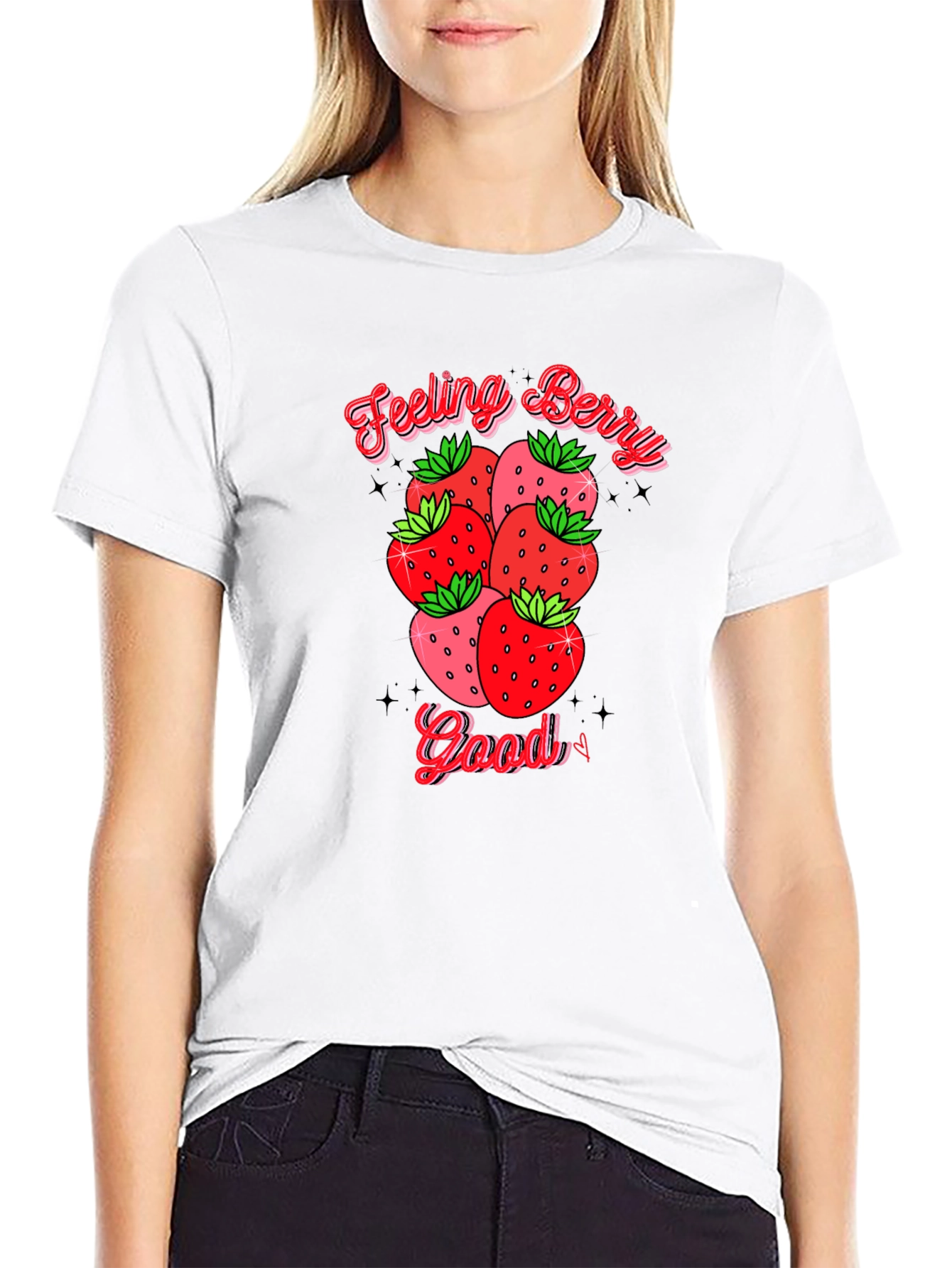 Feeling Berry Good T-Shirt - Black