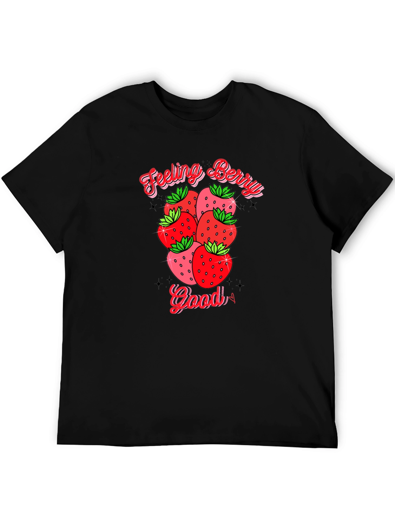 Feeling Berry Good T-Shirt - Black