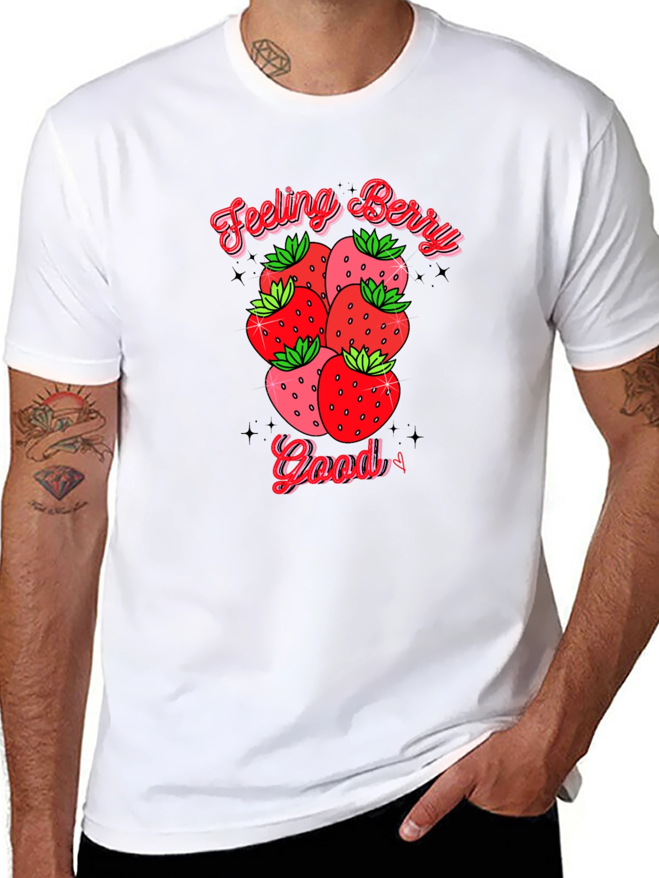 Feeling Berry Good T-Shirt - Black