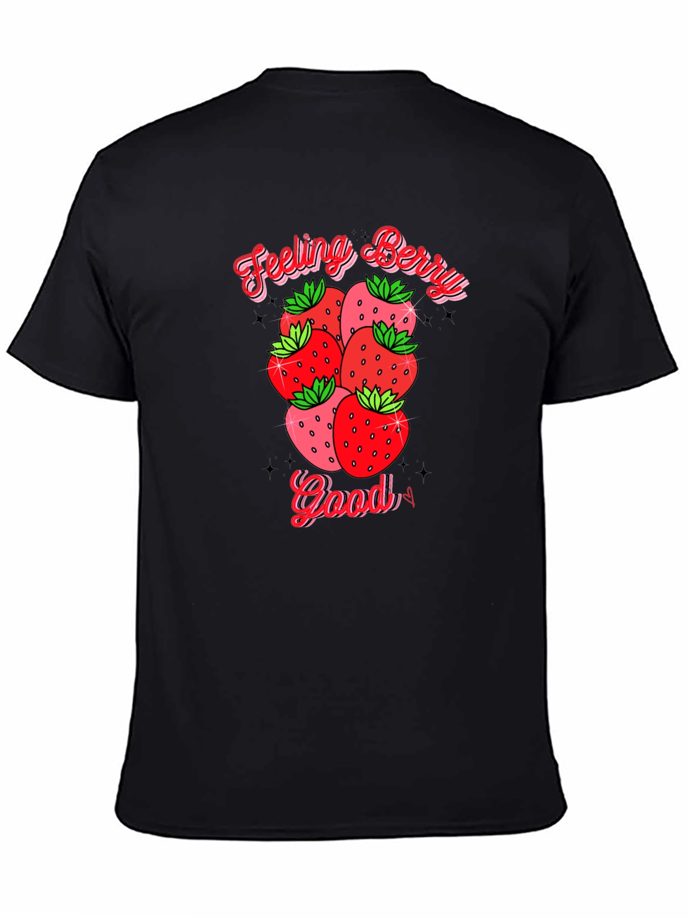 Feeling Berry Good T-Shirt - Black