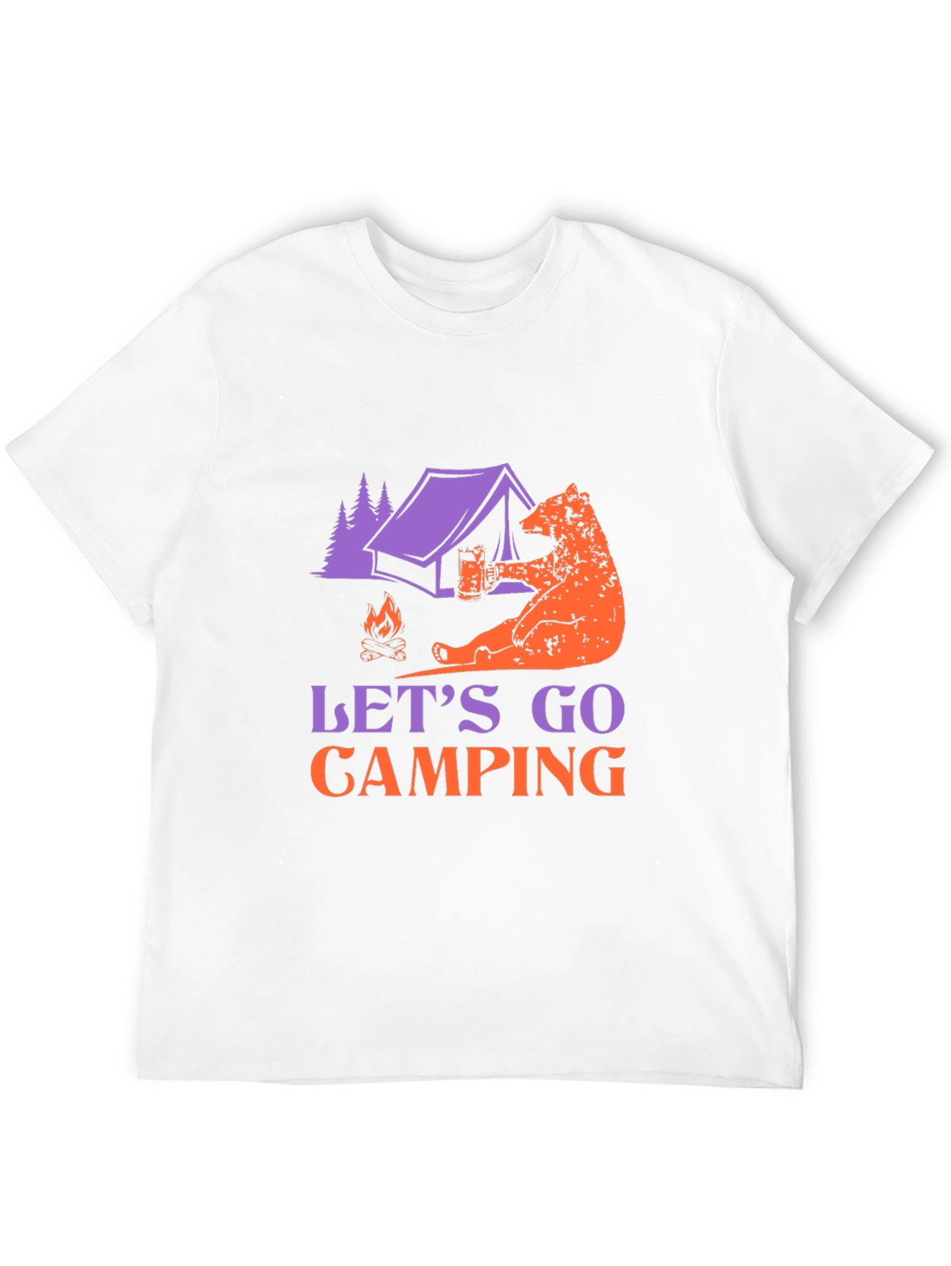 Camping Bear T-Shirt