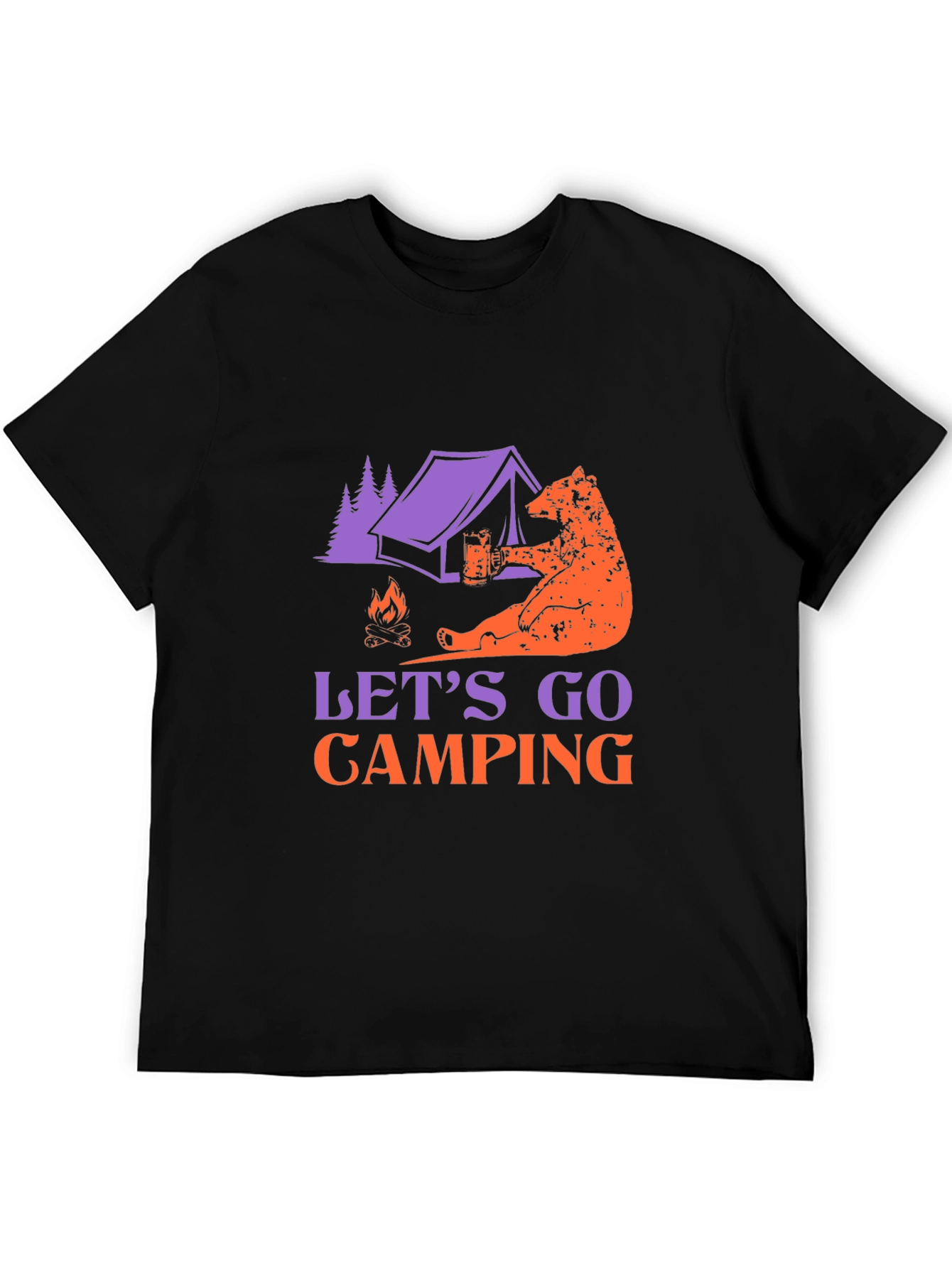 Camping Bear T-Shirt