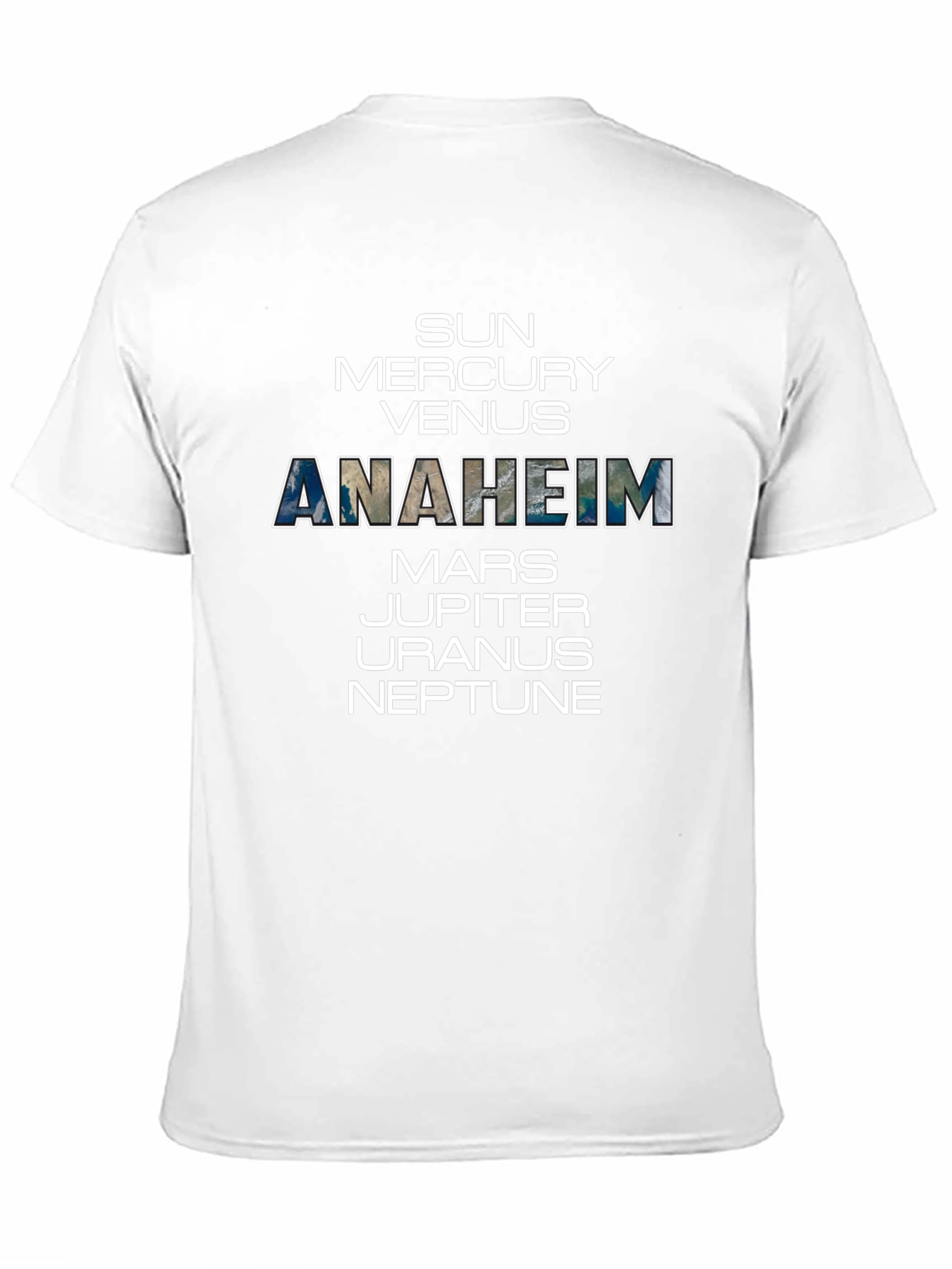 Planets T-Shirt: Sun Anaheim Mars & More!