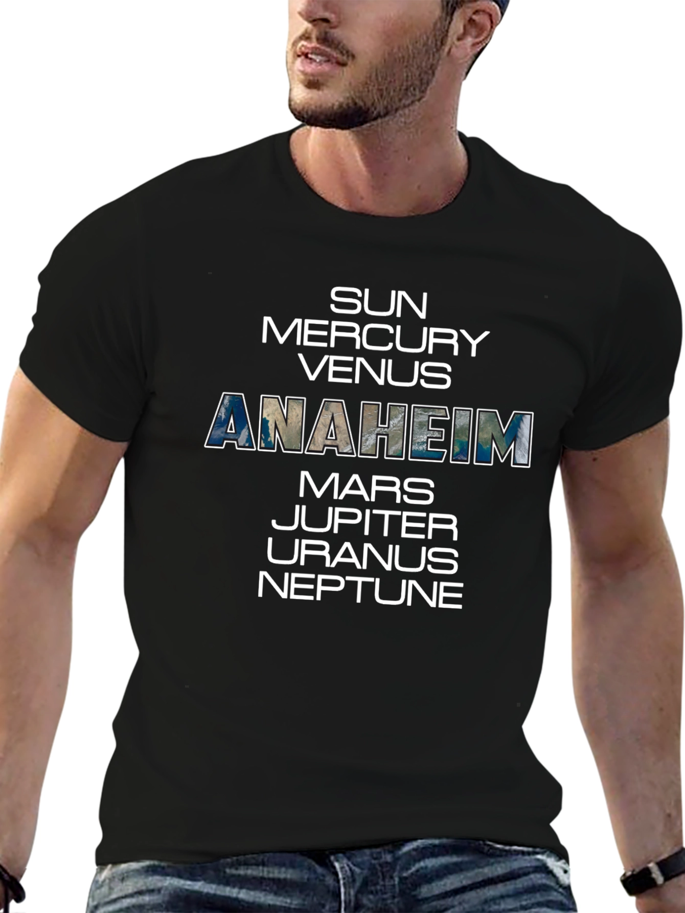 Planets T-Shirt: Sun Anaheim Mars & More!