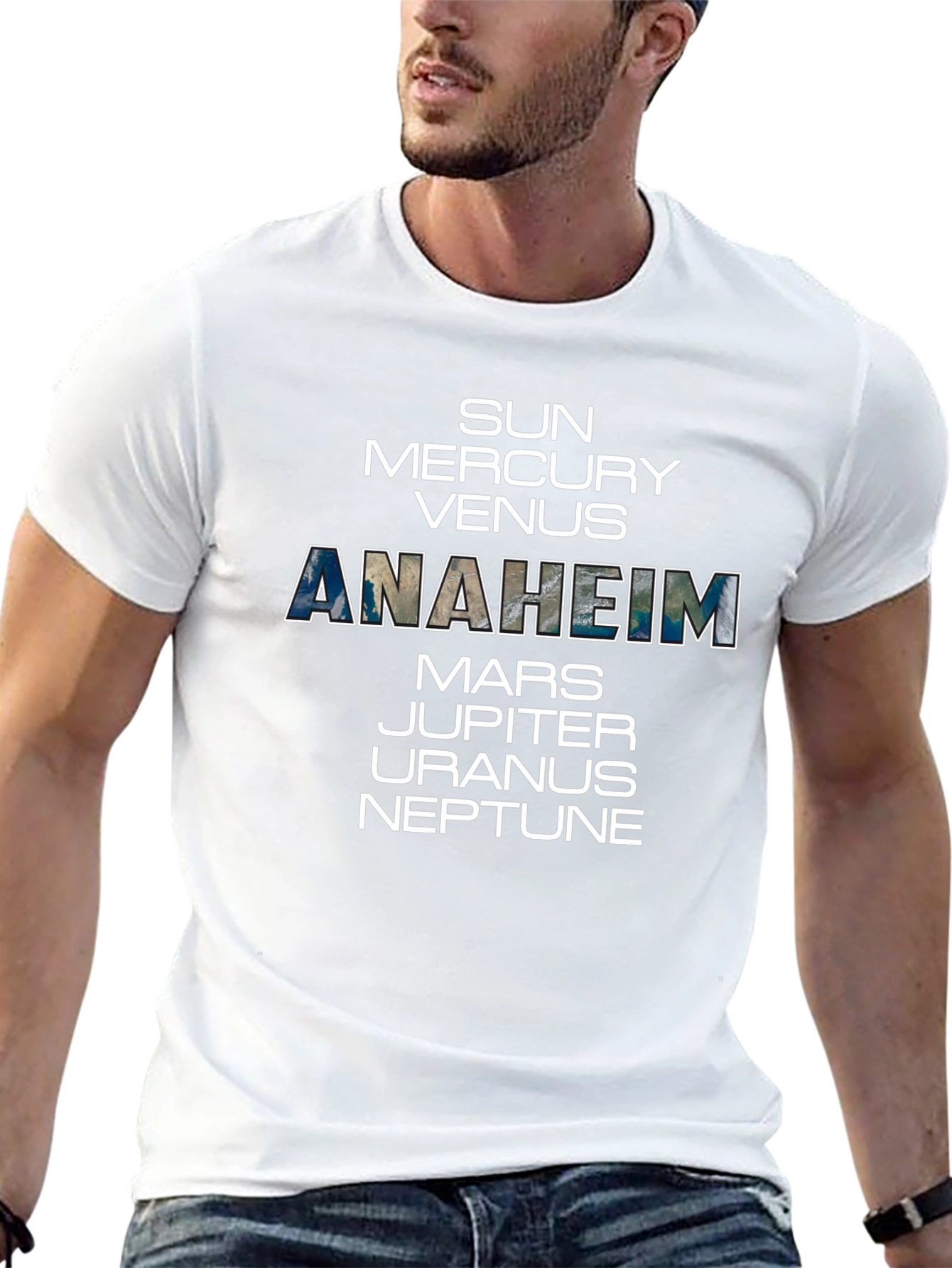 Planets T-Shirt: Sun Anaheim Mars & More!