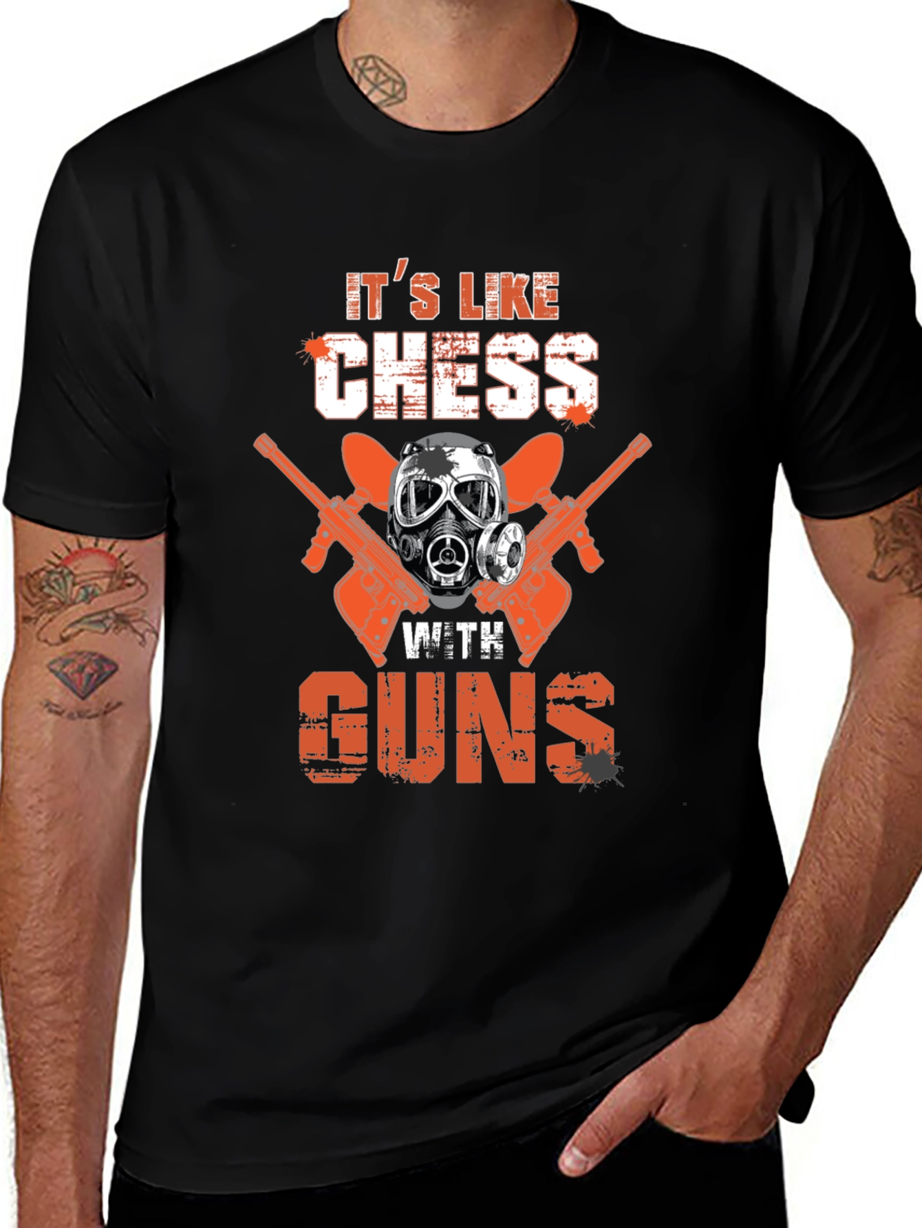 Its Like Chess With Guns T-Shirt