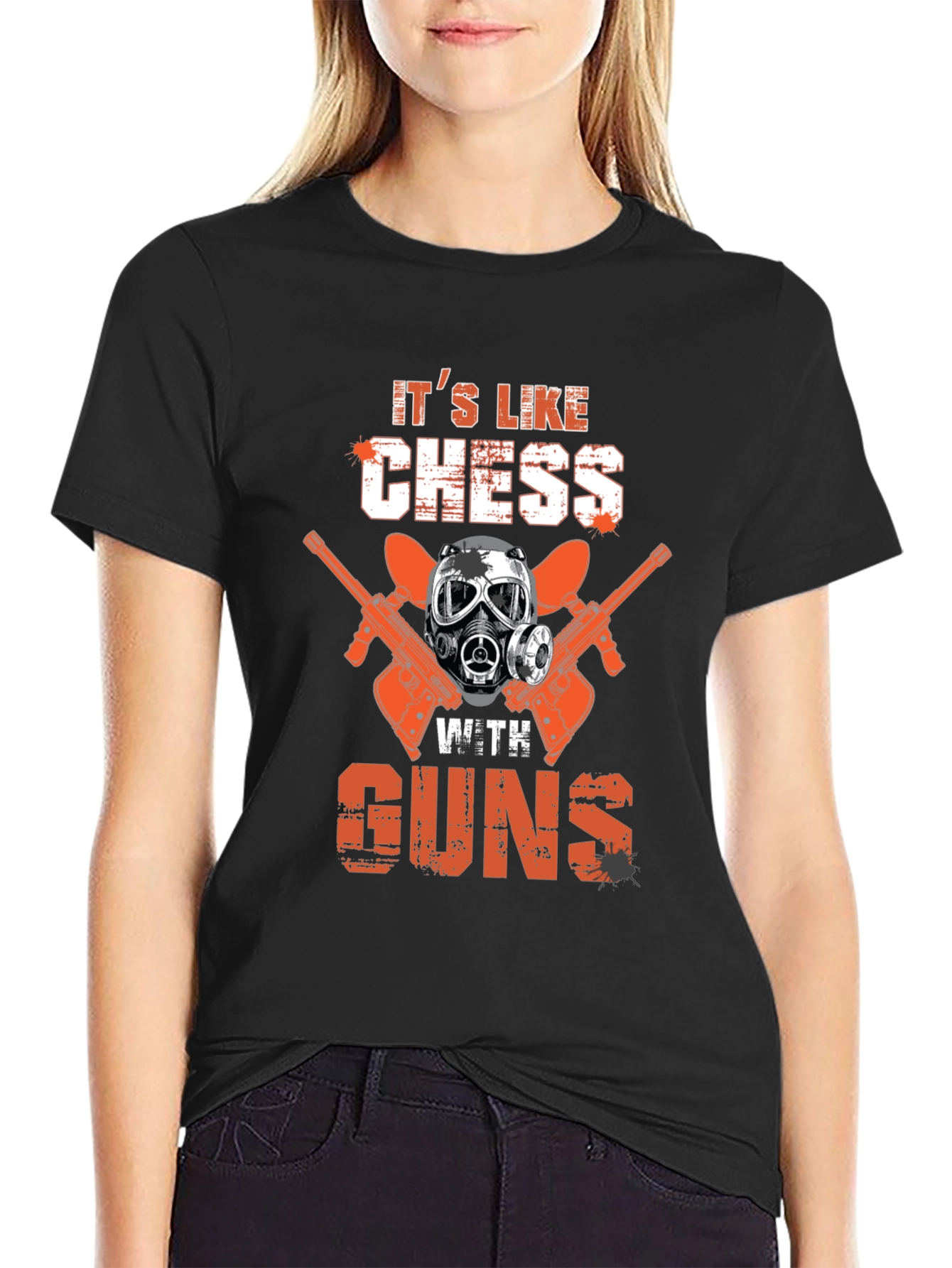 Its Like Chess With Guns T-Shirt