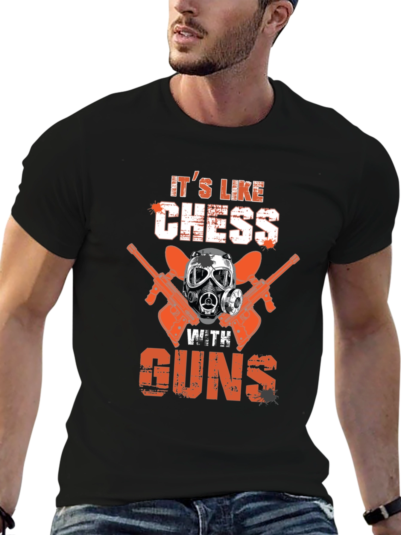 Its Like Chess With Guns T-Shirt