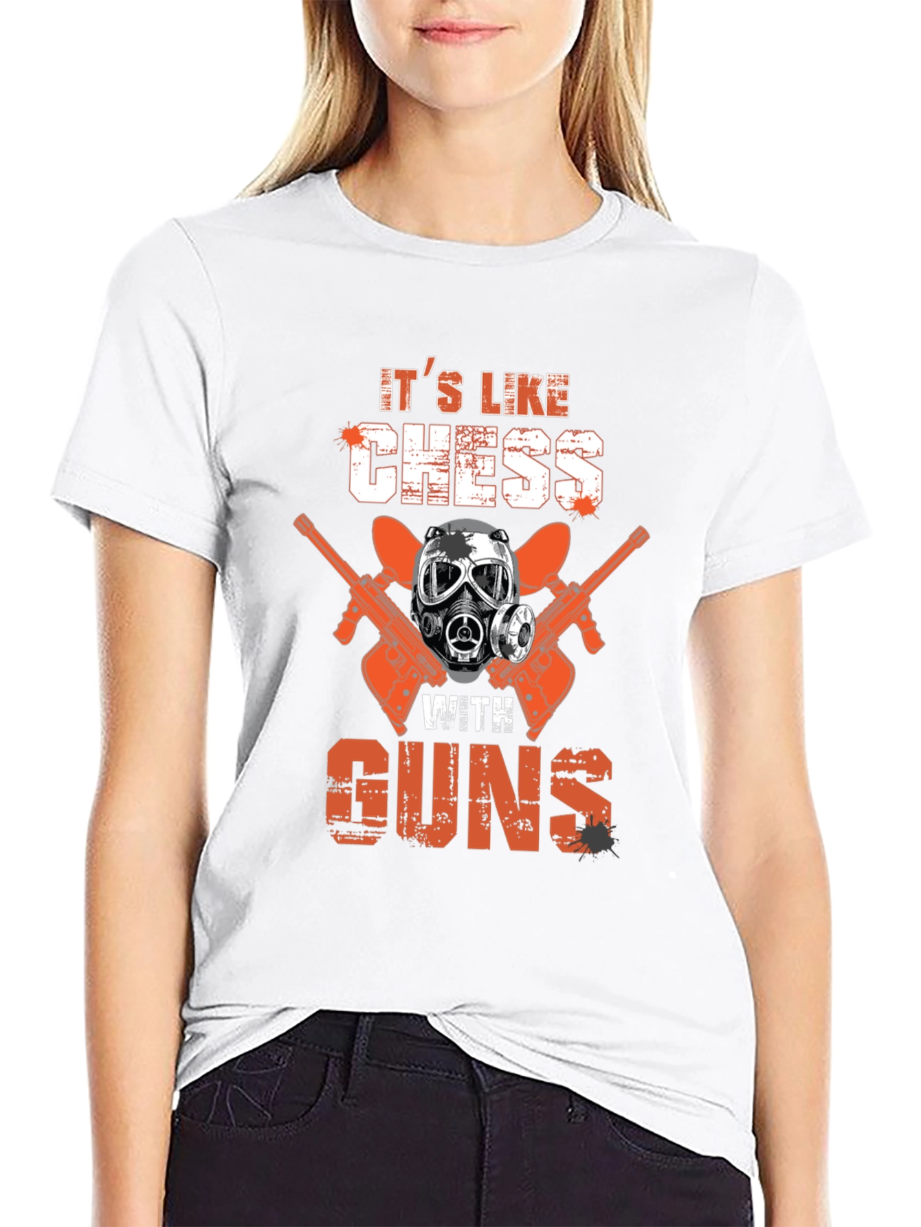 Its Like Chess With Guns T-Shirt