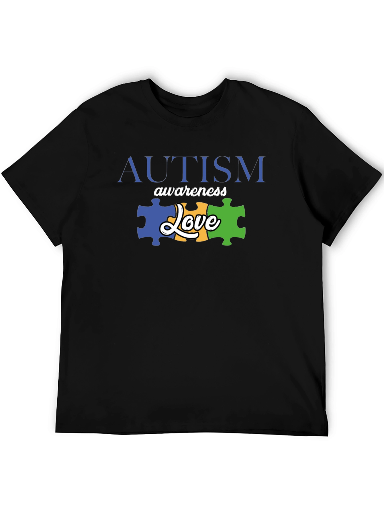 Autism Awareness Love Puzzle Piece T-Shirt