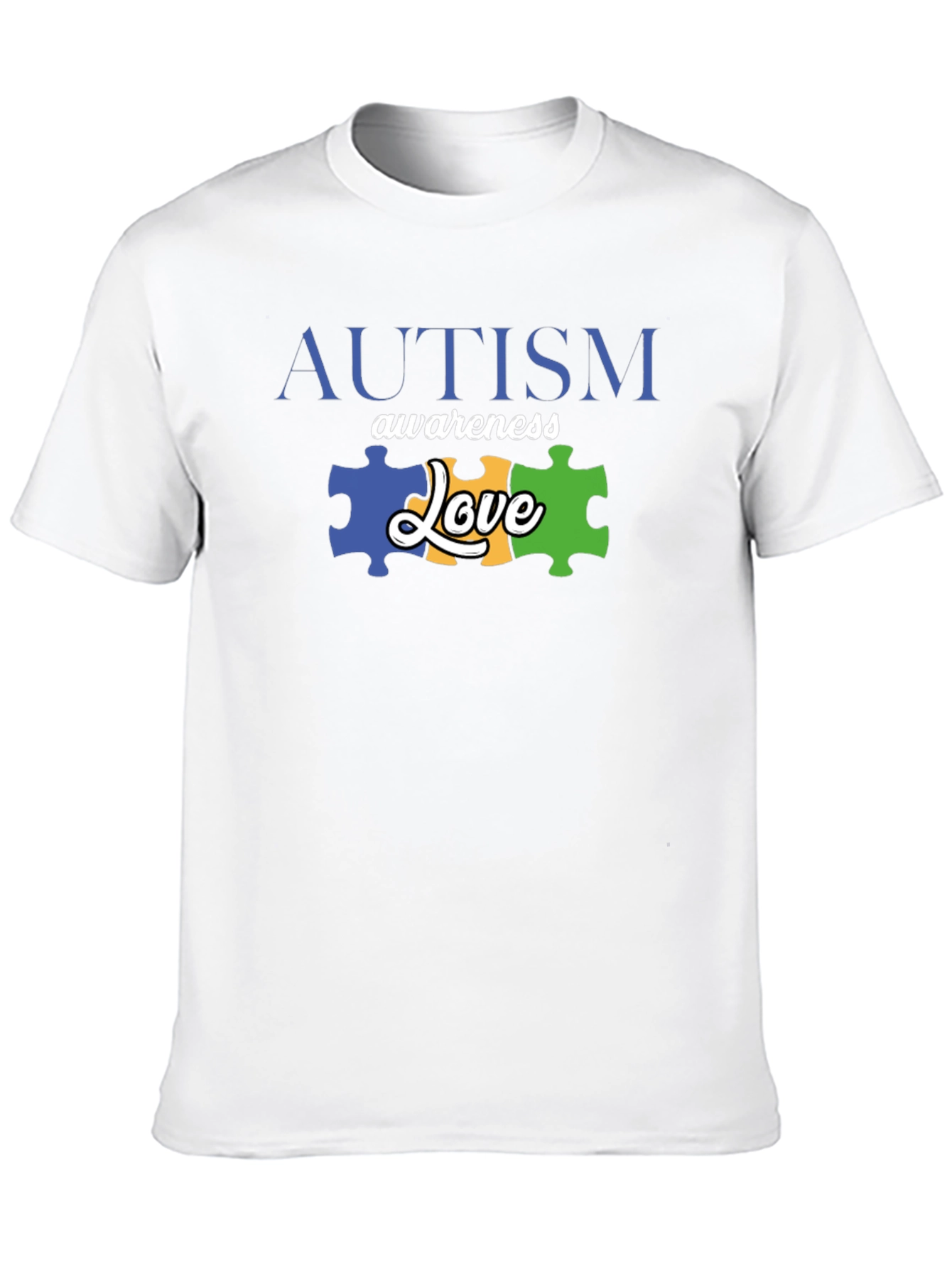 Autism Awareness Love Puzzle Piece T-Shirt