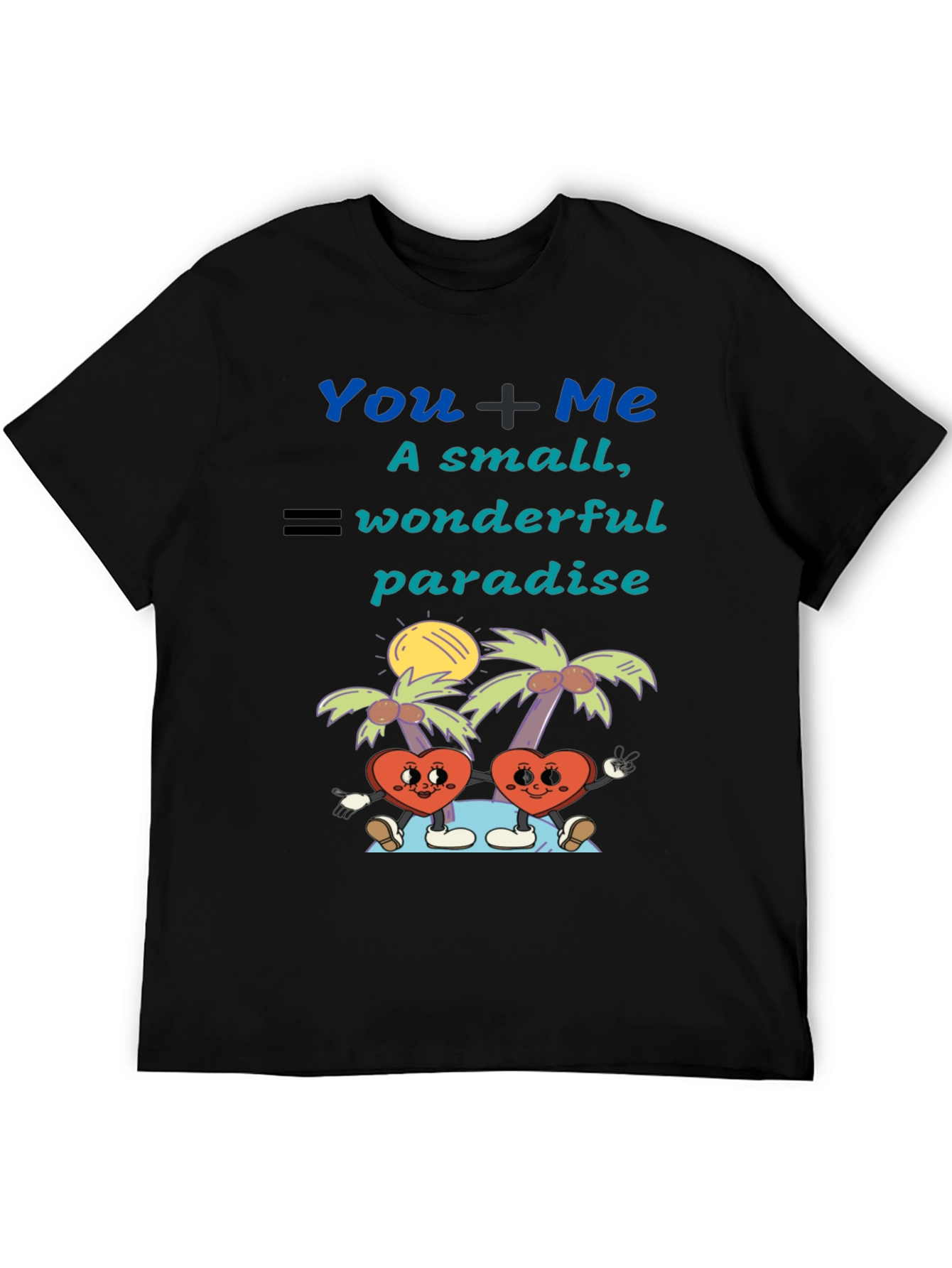 Romantic You + Me Graphic Tee