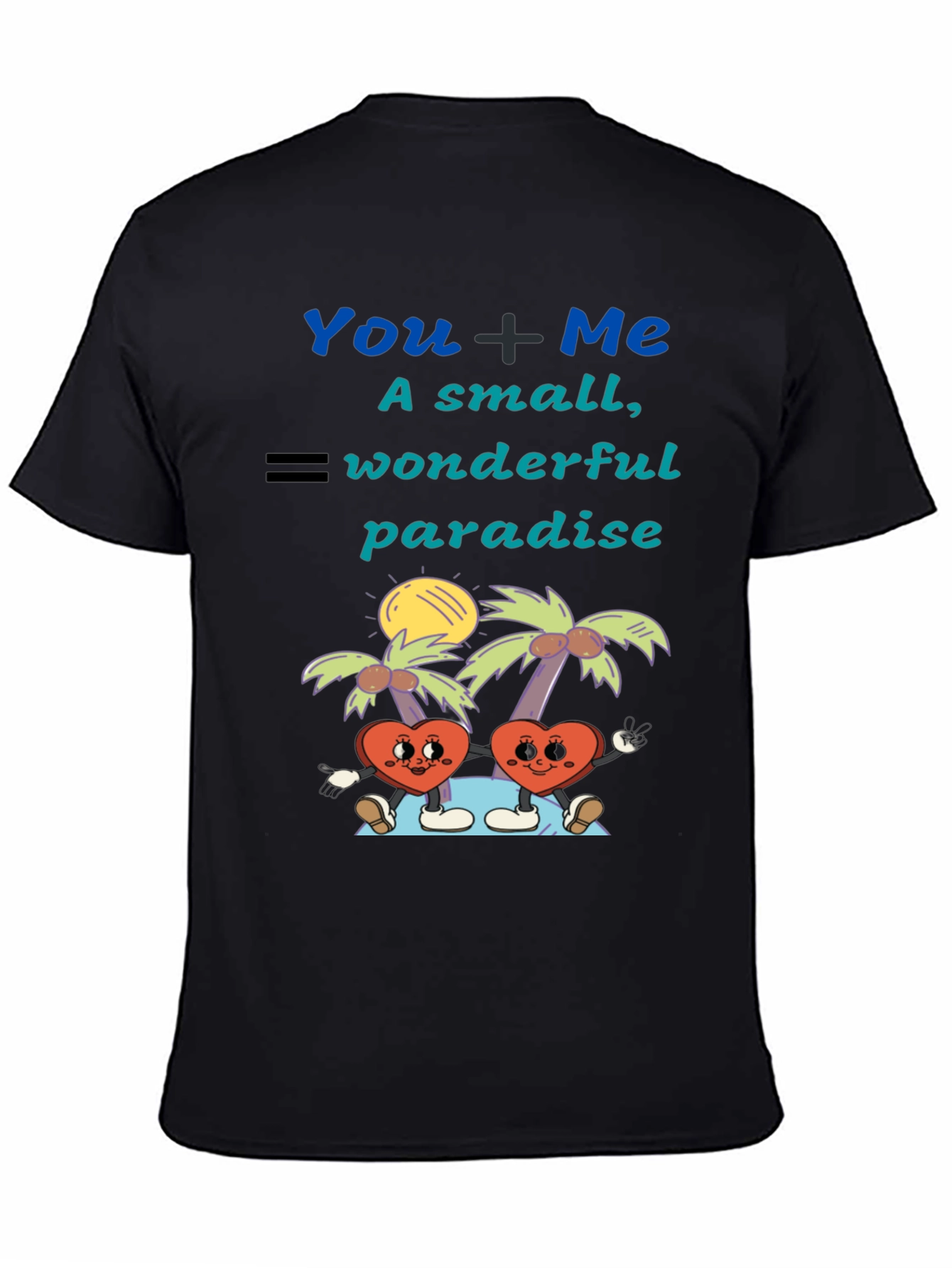 Romantic You + Me Graphic Tee
