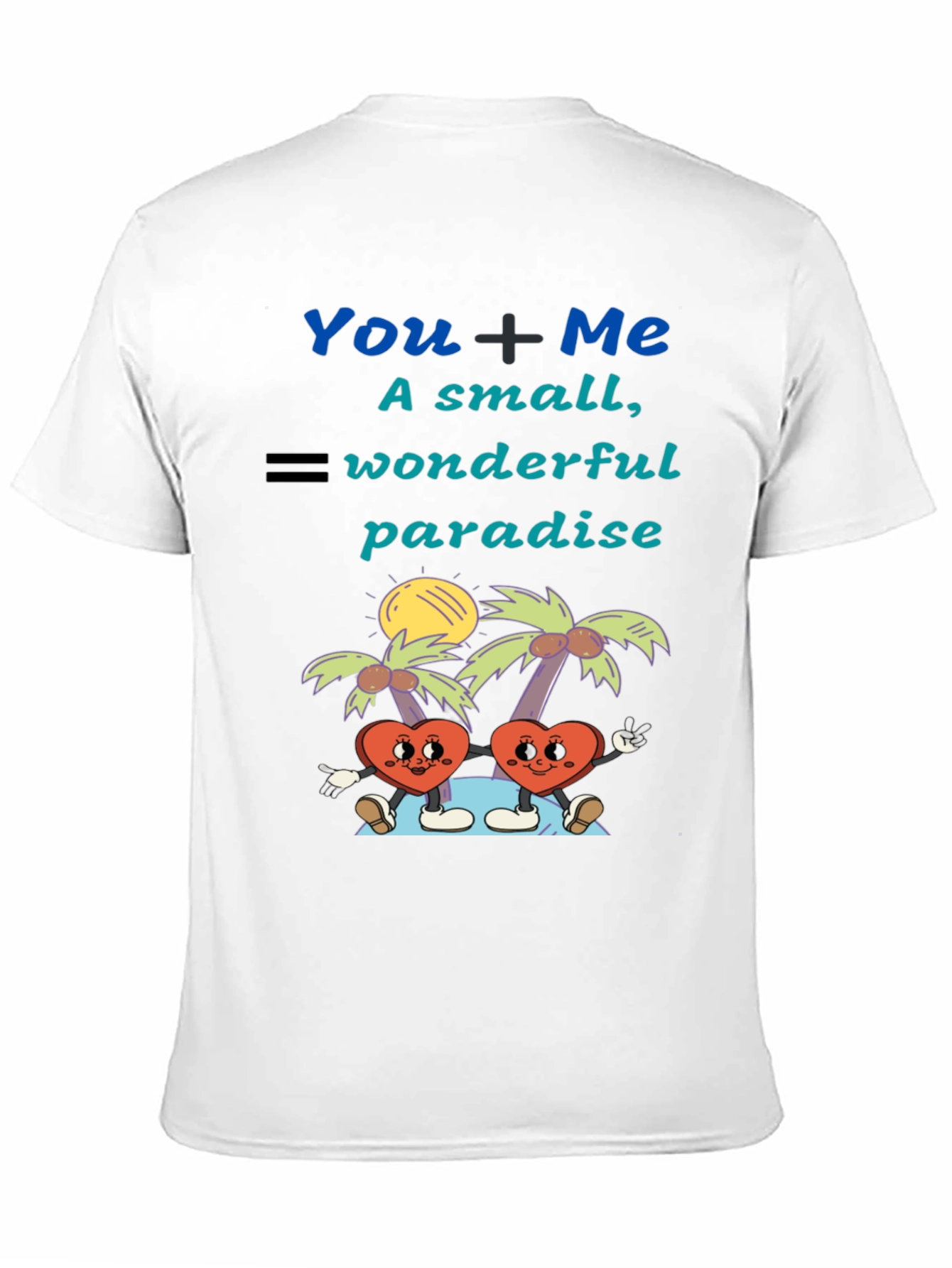 Romantic You + Me Graphic Tee