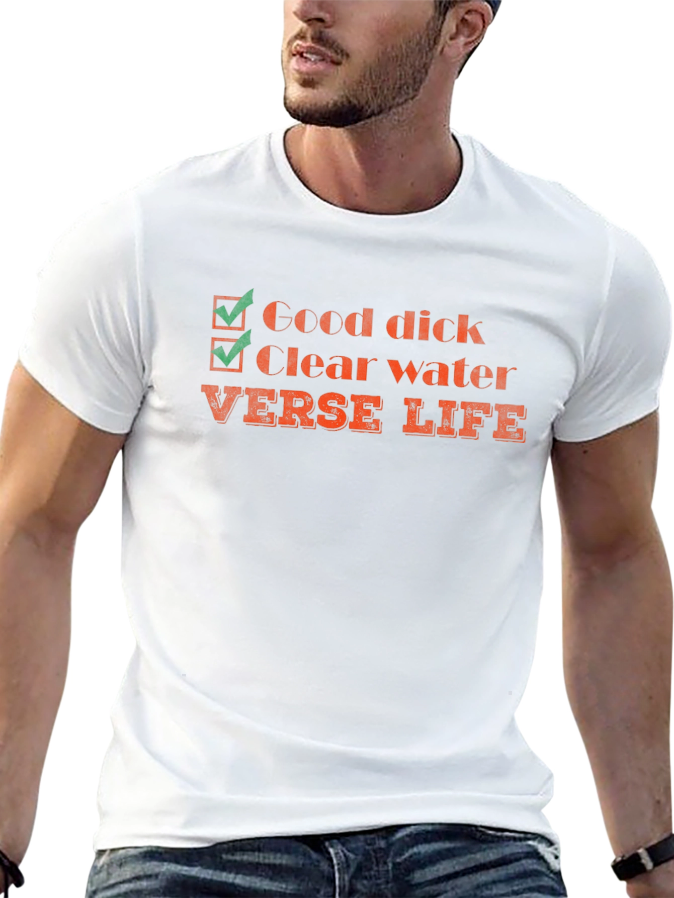 Humorous Verse Life Checkbox T-Shirt