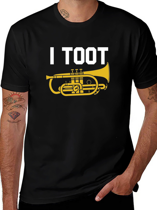I Toot Cornet Graphic Tee - Musician T-Shirt