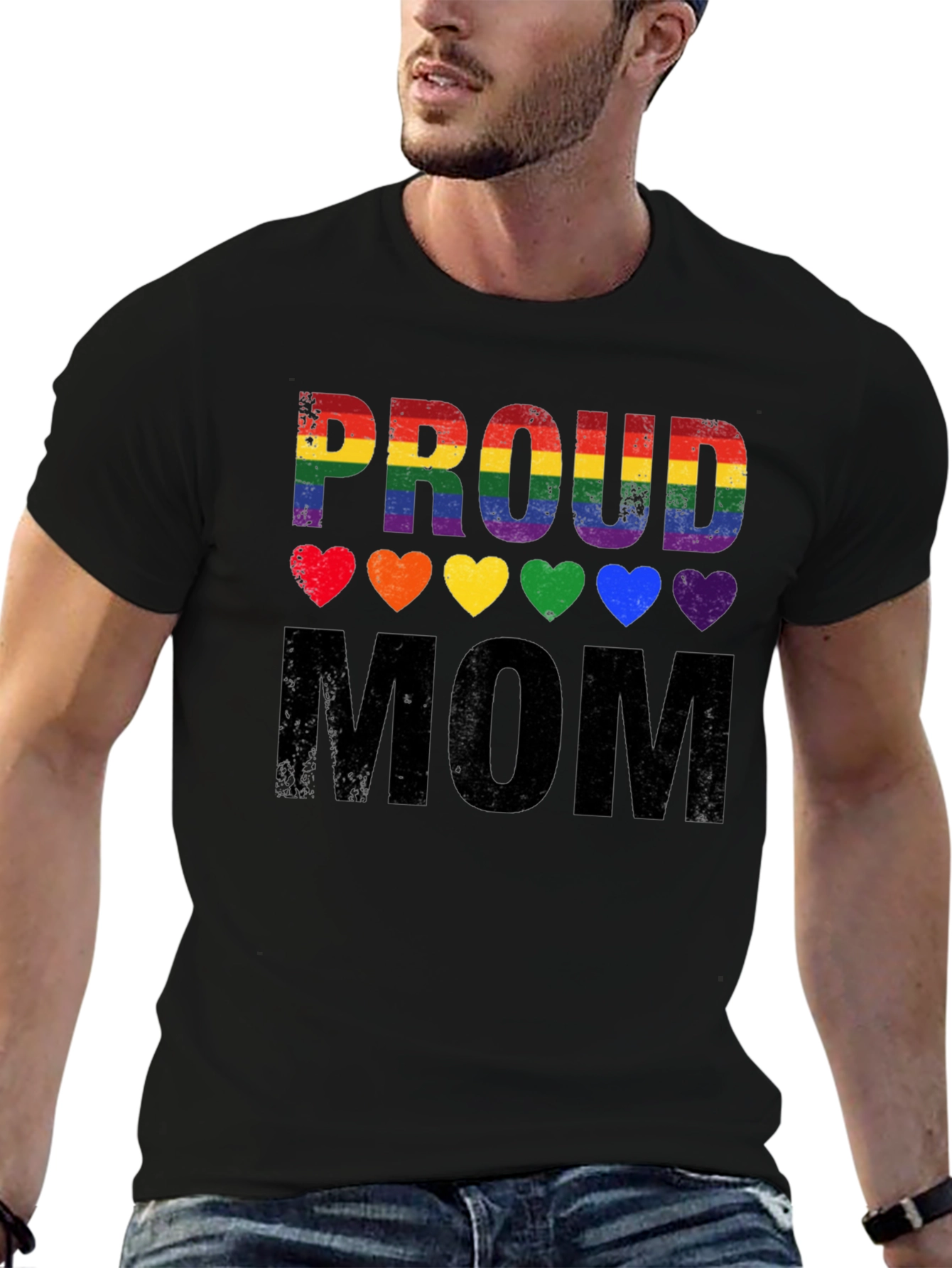 Proud Mom LGBT Pride T-Shirt