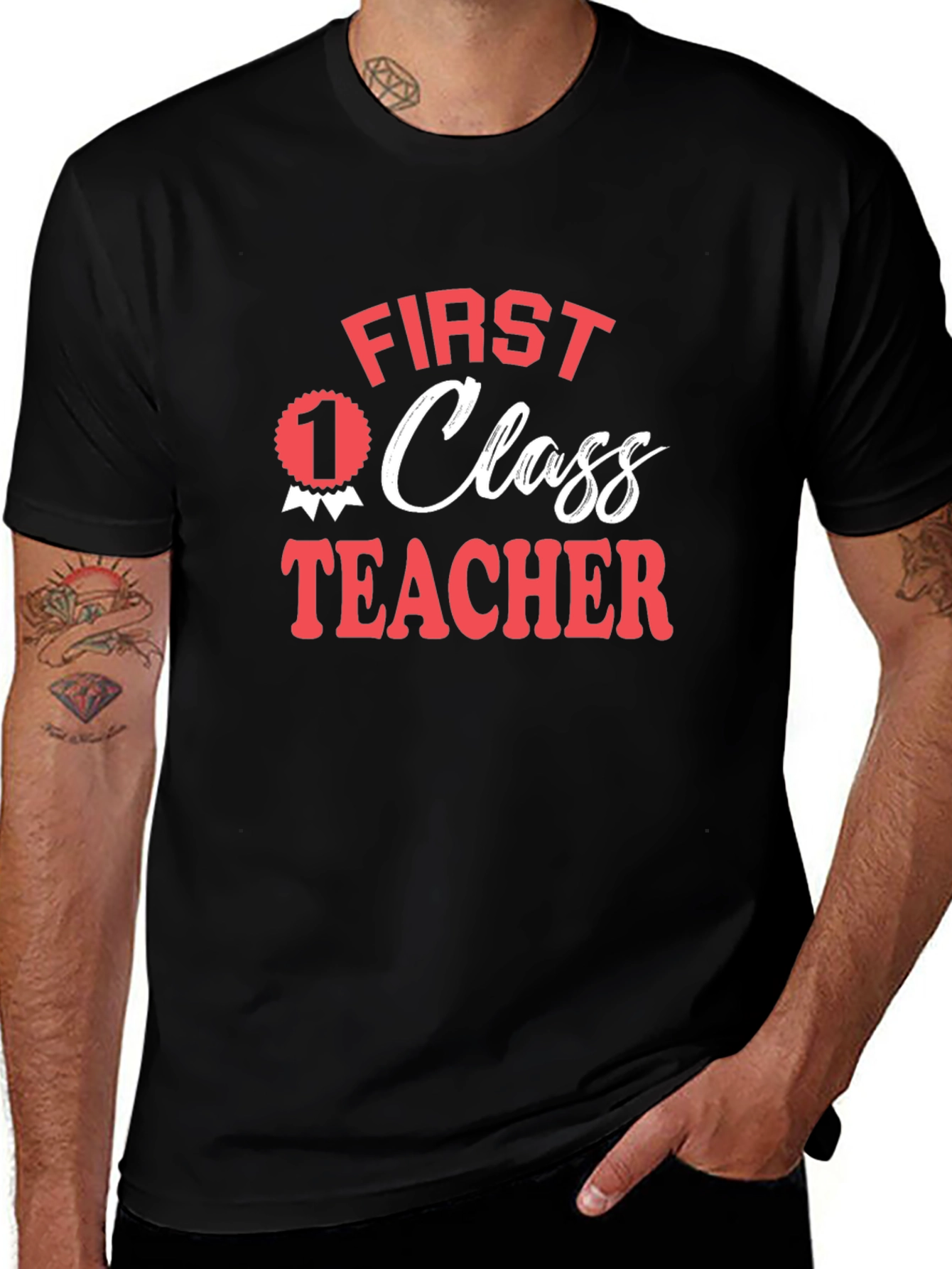 First Class Teacher Graphic Tee