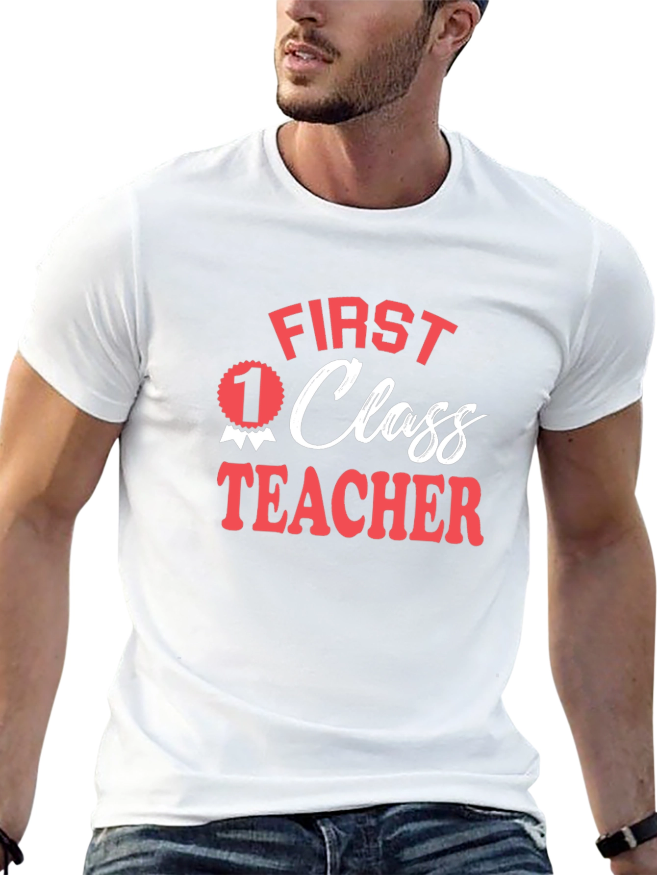 First Class Teacher Graphic Tee