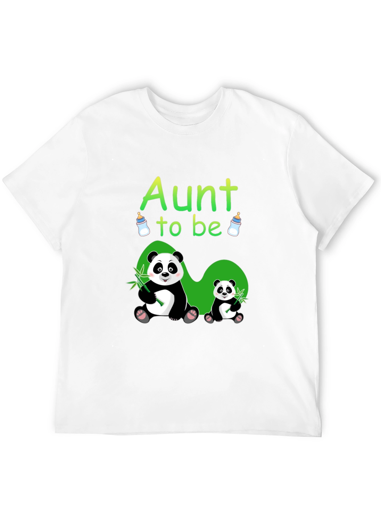 Aunt To Be Panda Graphic T-Shirt