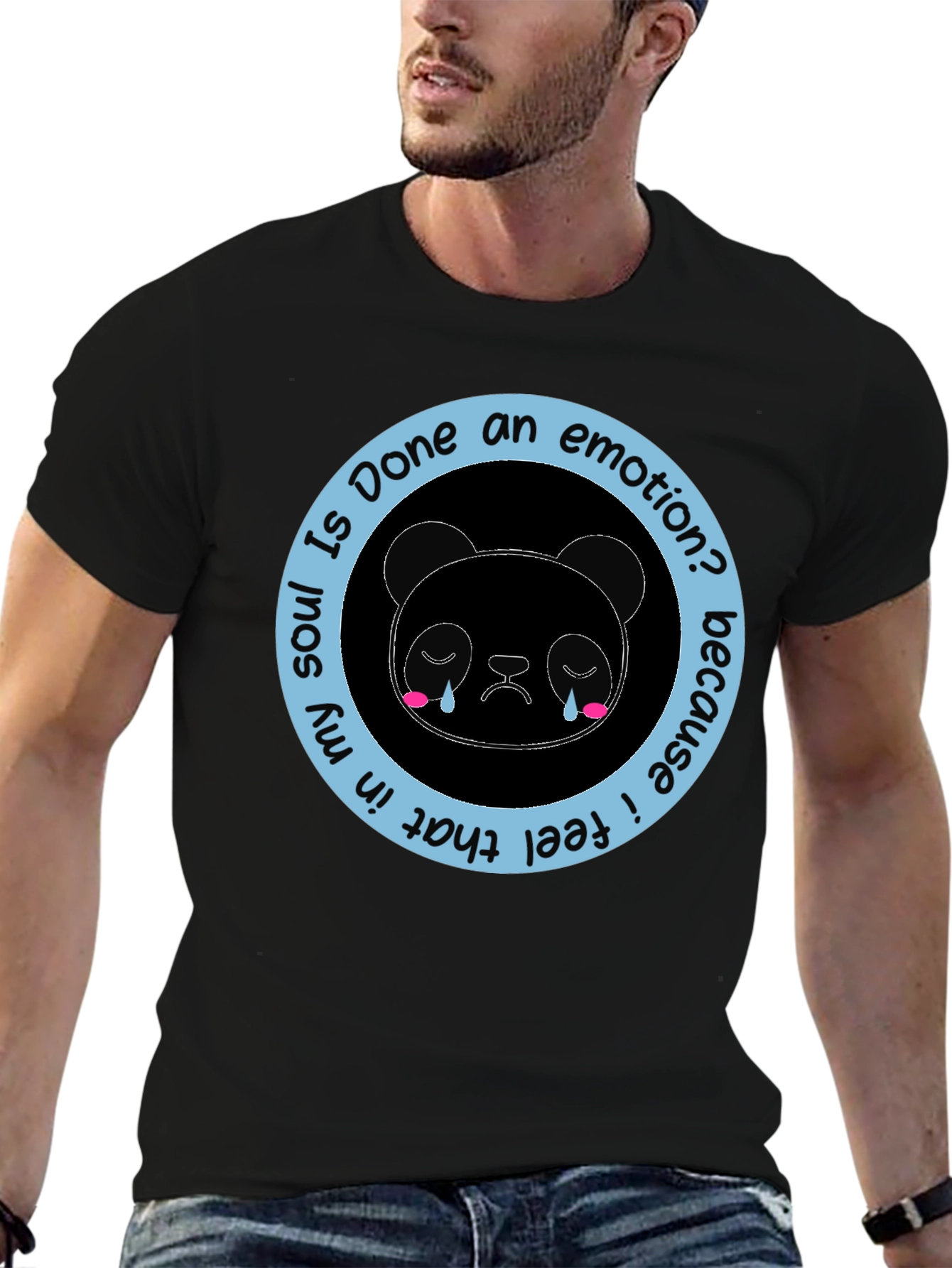 Soul is Done Emotion Panda T-Shirt