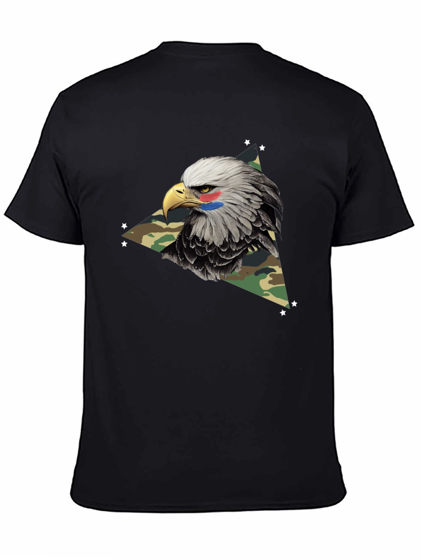 Eagle Camo T-Shirt - Patriotic Style