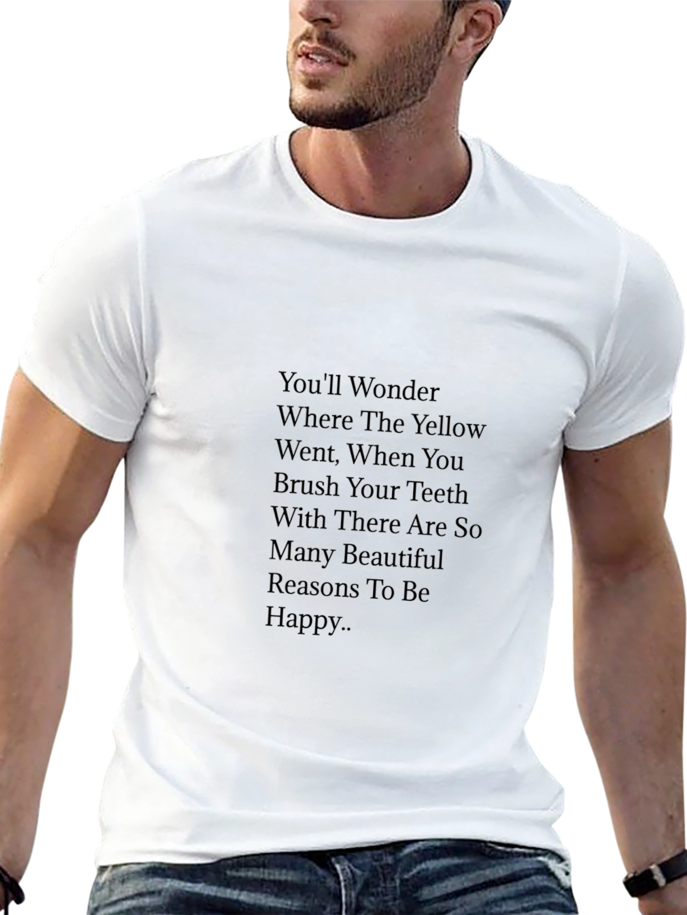 Yellow Went Funny Tee
