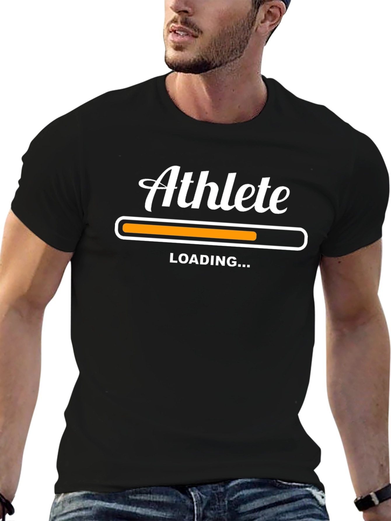 Athlete Loading Funny Workout Gym T-Shirt