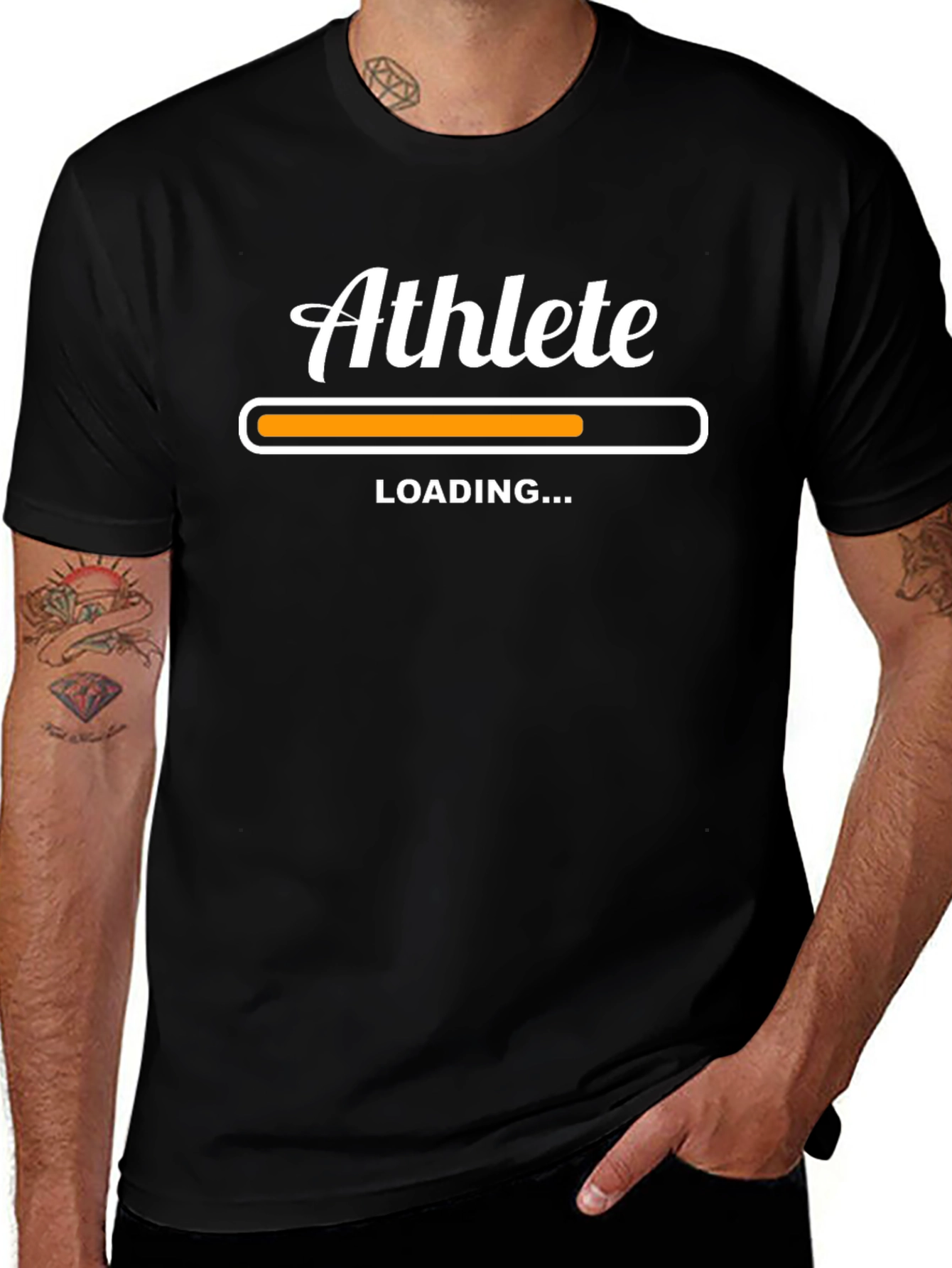 Athlete Loading Funny Workout Gym T-Shirt