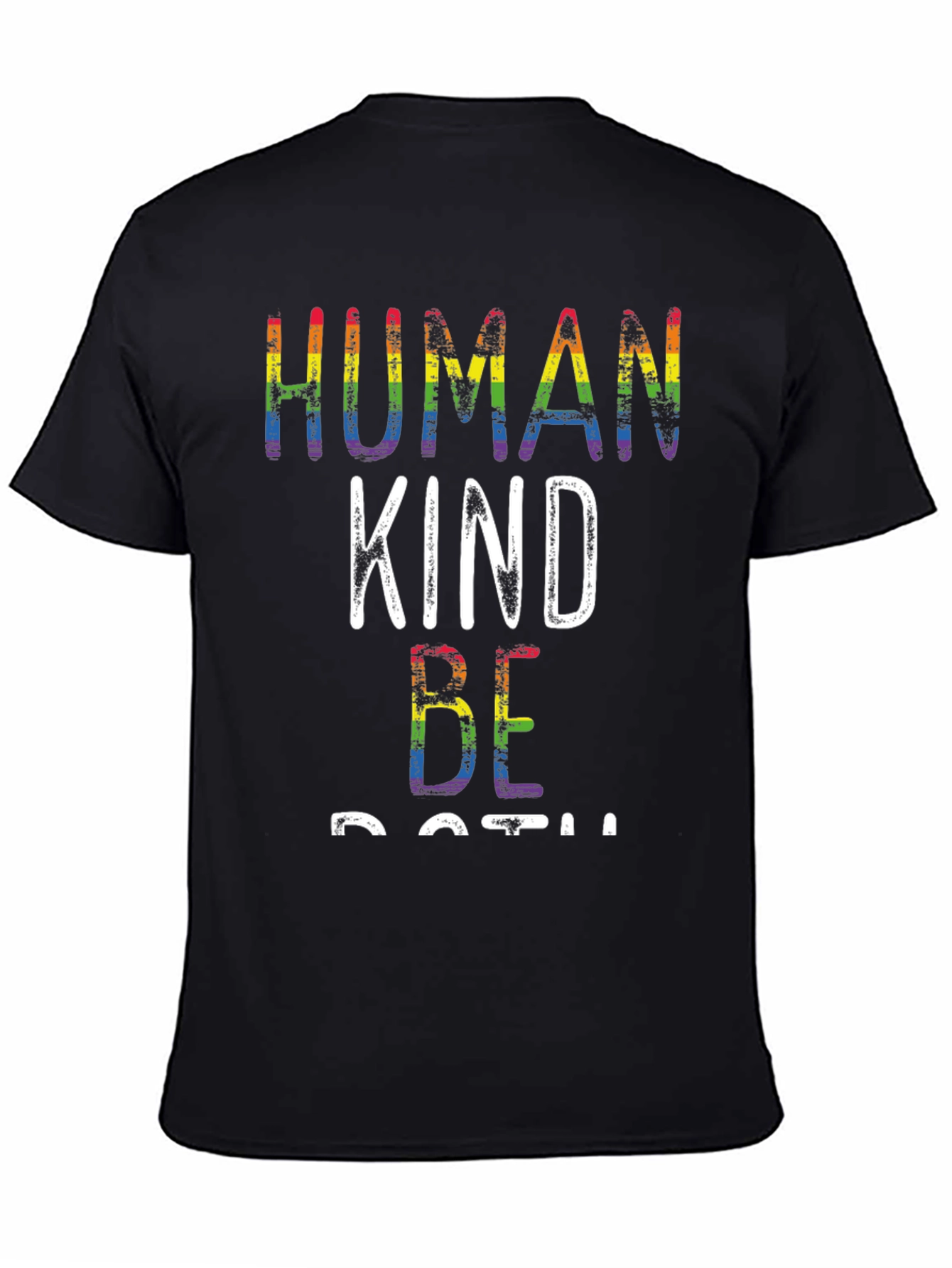 Human Kind Be Both Rainbow Pride T-Shirt