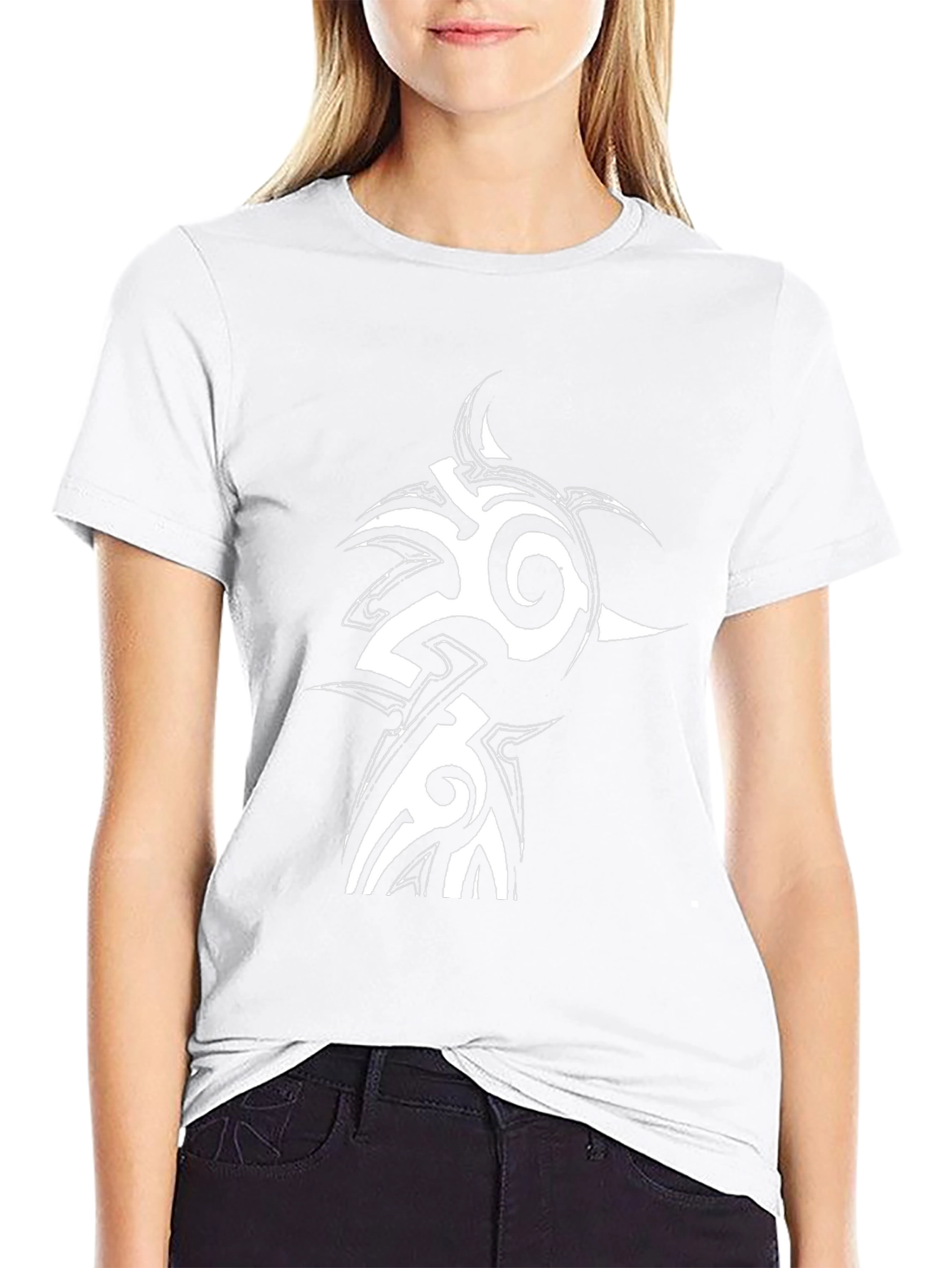 Tribal Graphic Black T-Shirt