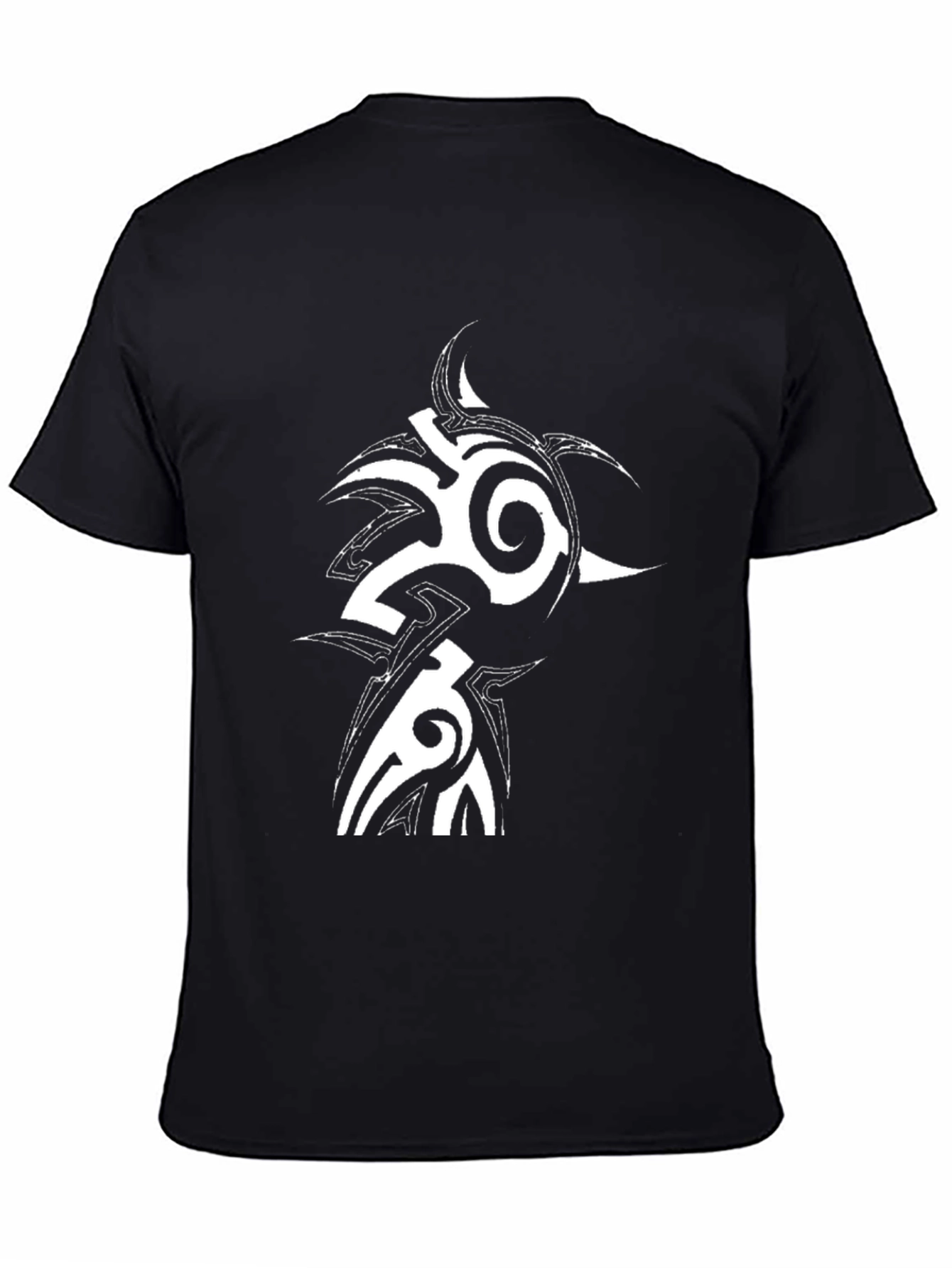 Tribal Graphic Black T-Shirt