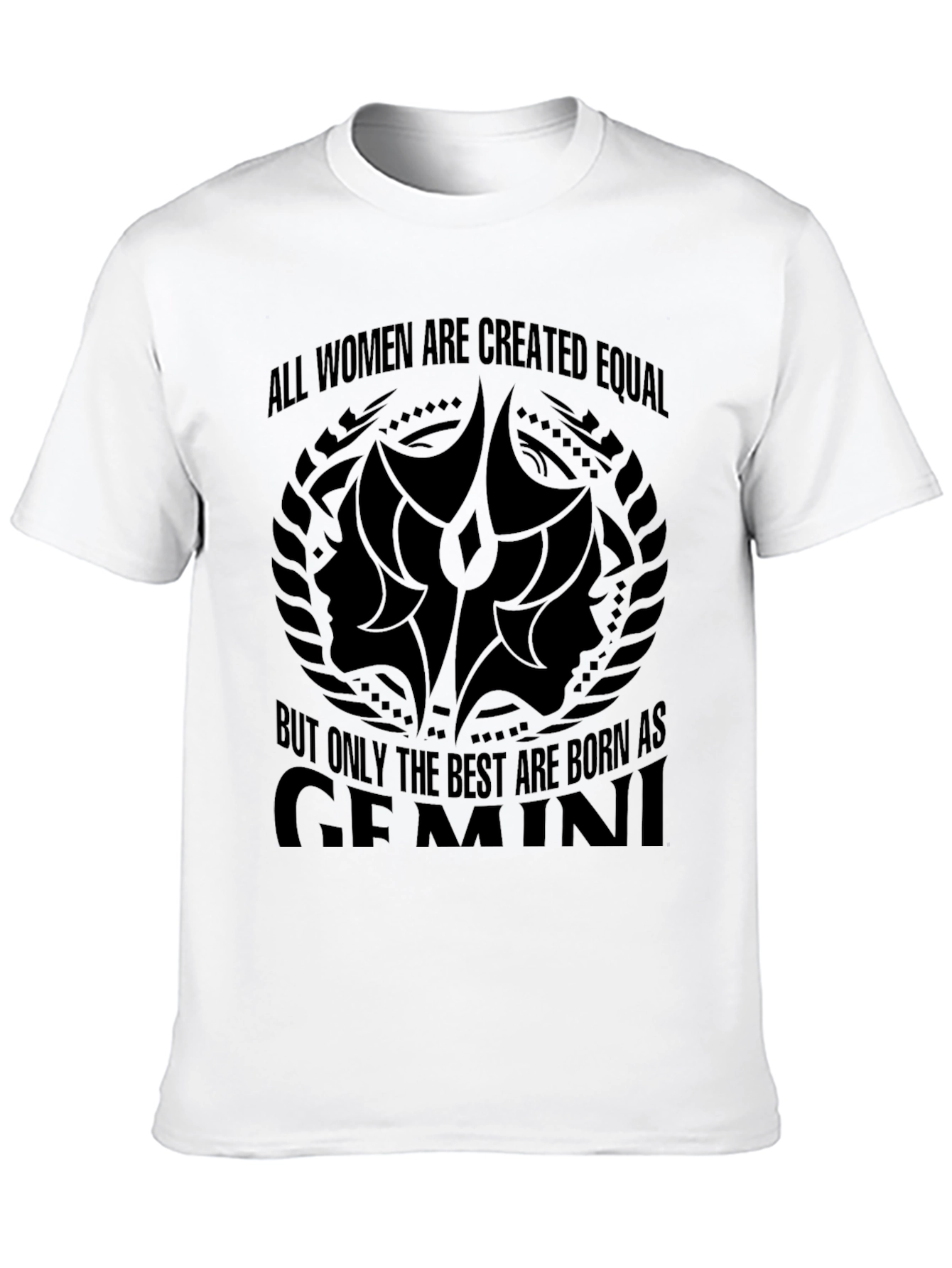 Gemini Womens Graphic T-Shirt - Zodiac Sign Tee