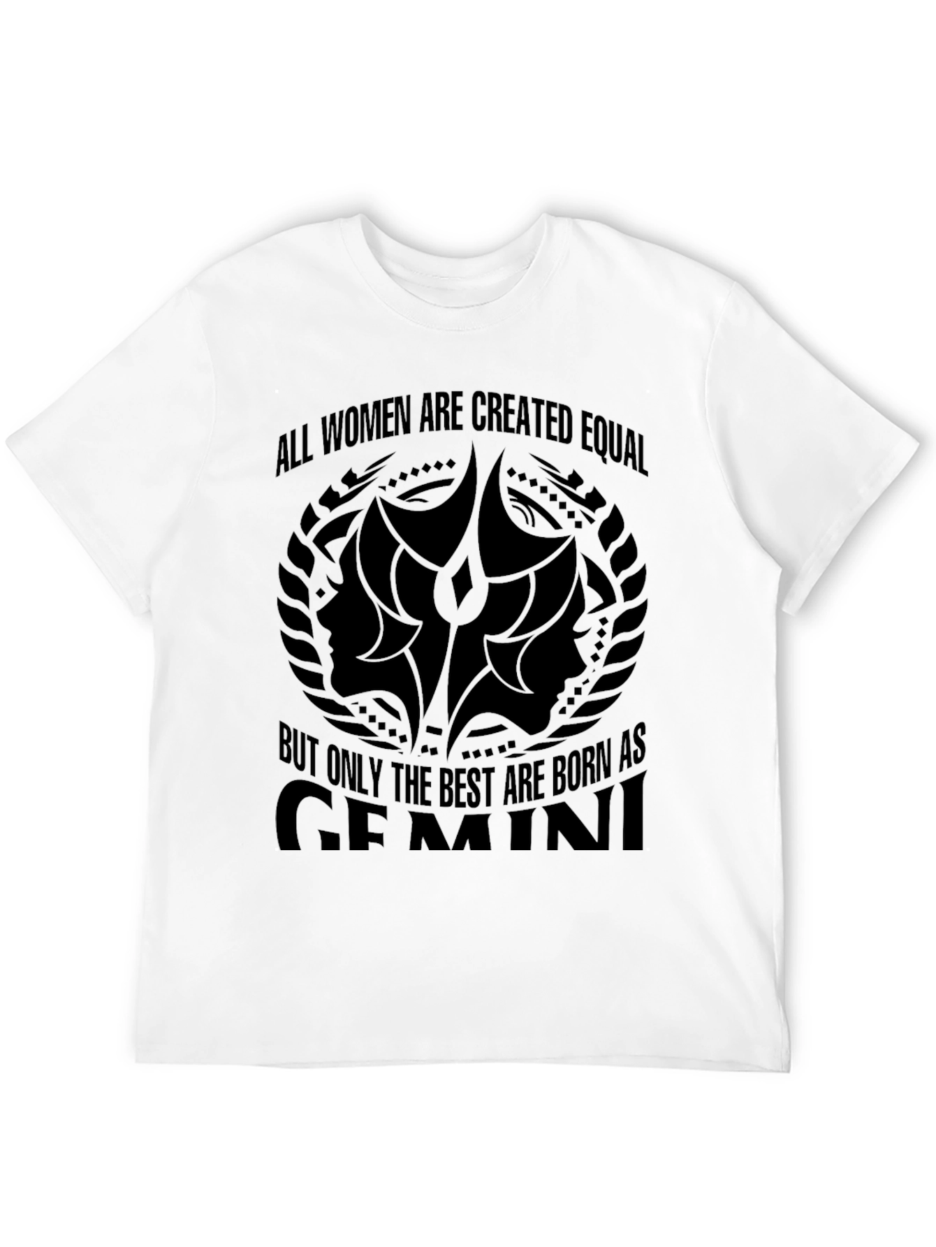 Gemini Womens Graphic T-Shirt - Zodiac Sign Tee