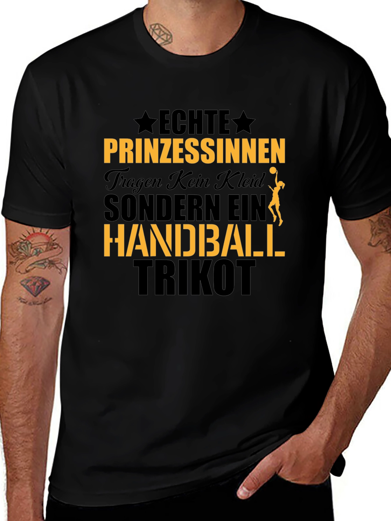 Handball Princess T-Shirt - German Text Design