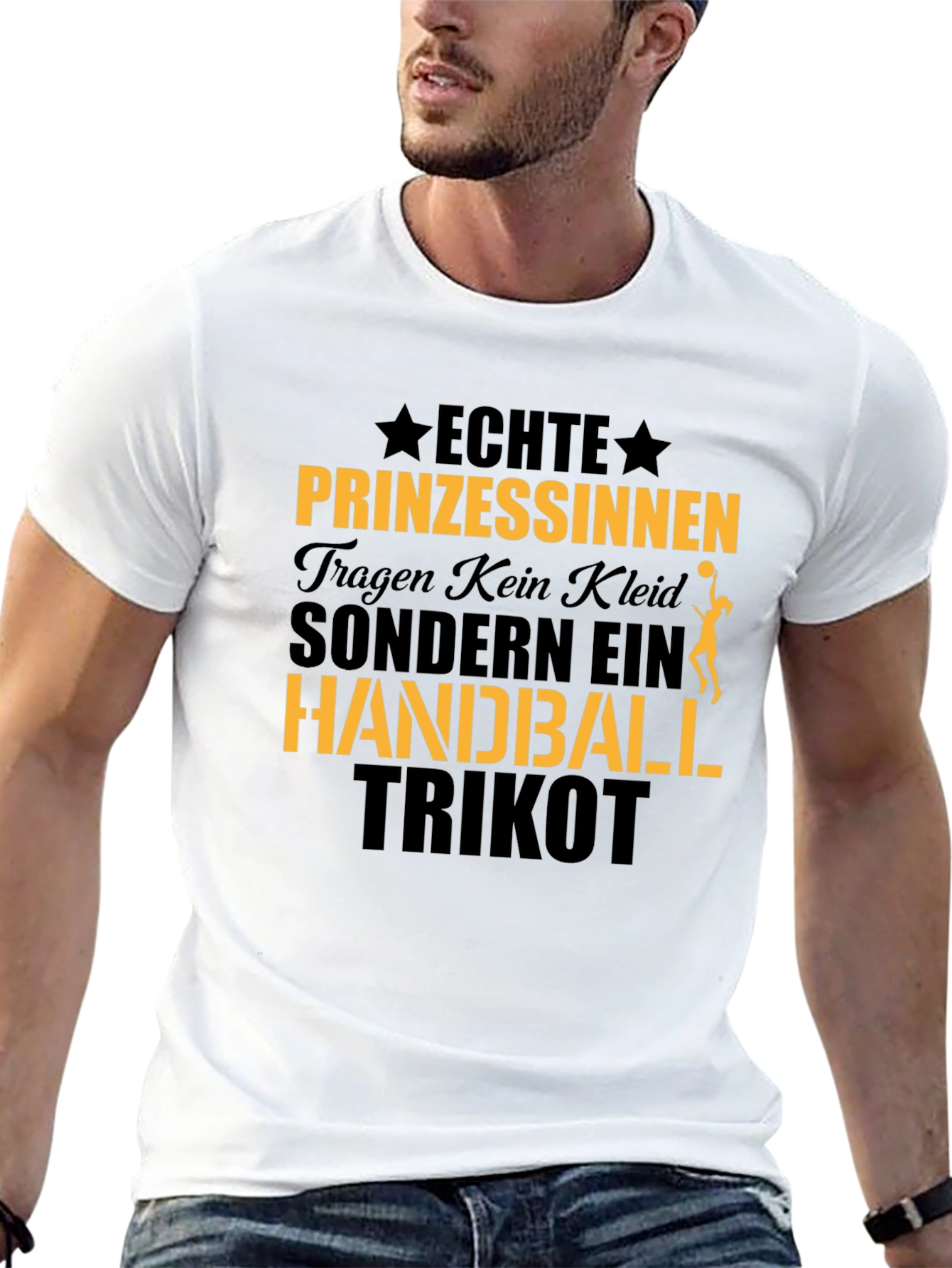 Handball Princess T-Shirt - German Text Design