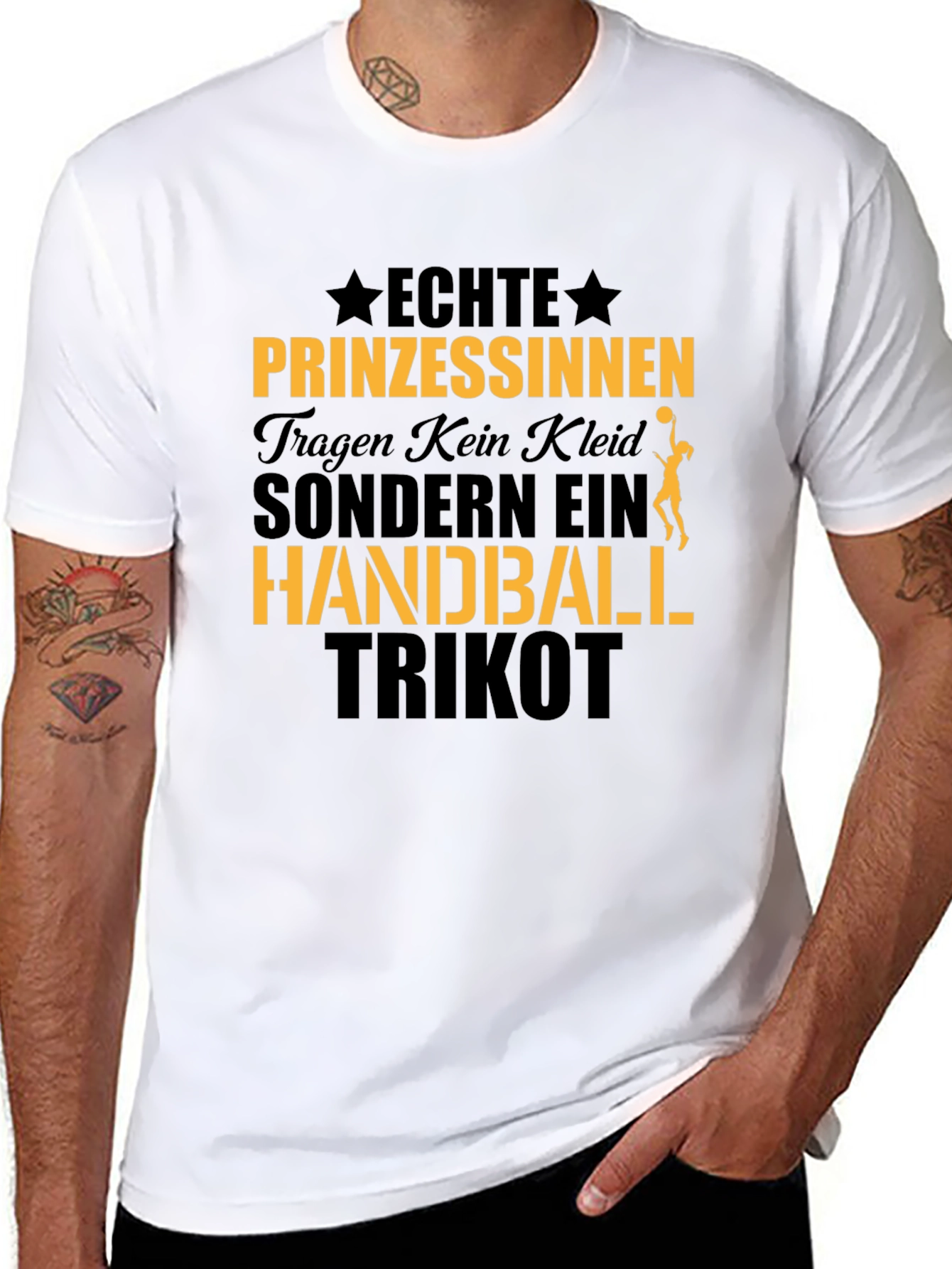 Handball Princess T-Shirt - German Text Design