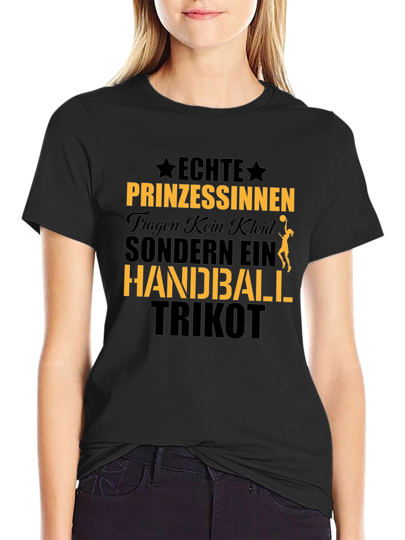 Handball Princess T-Shirt - German Text Design