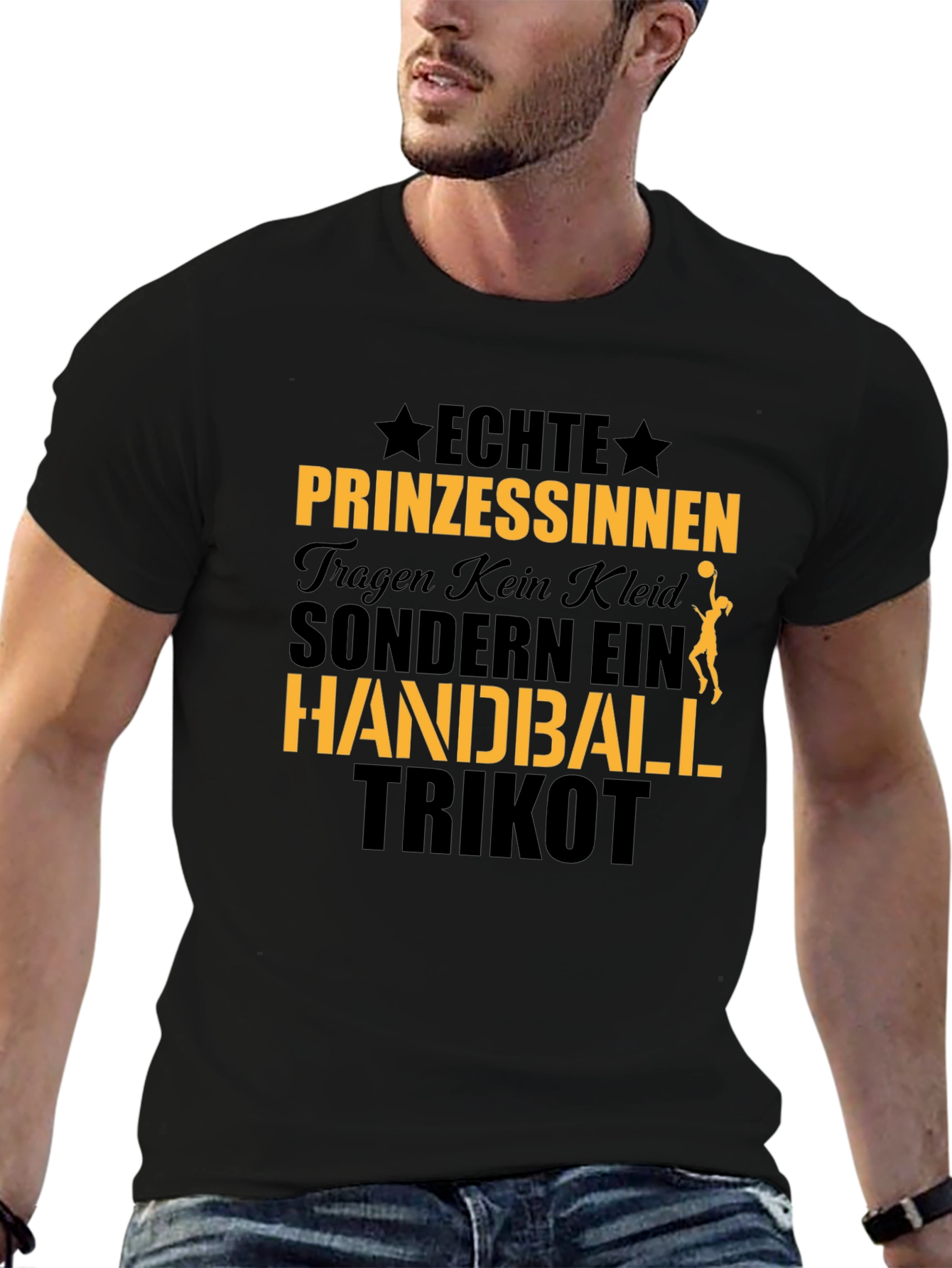 Handball Princess T-Shirt - German Text Design