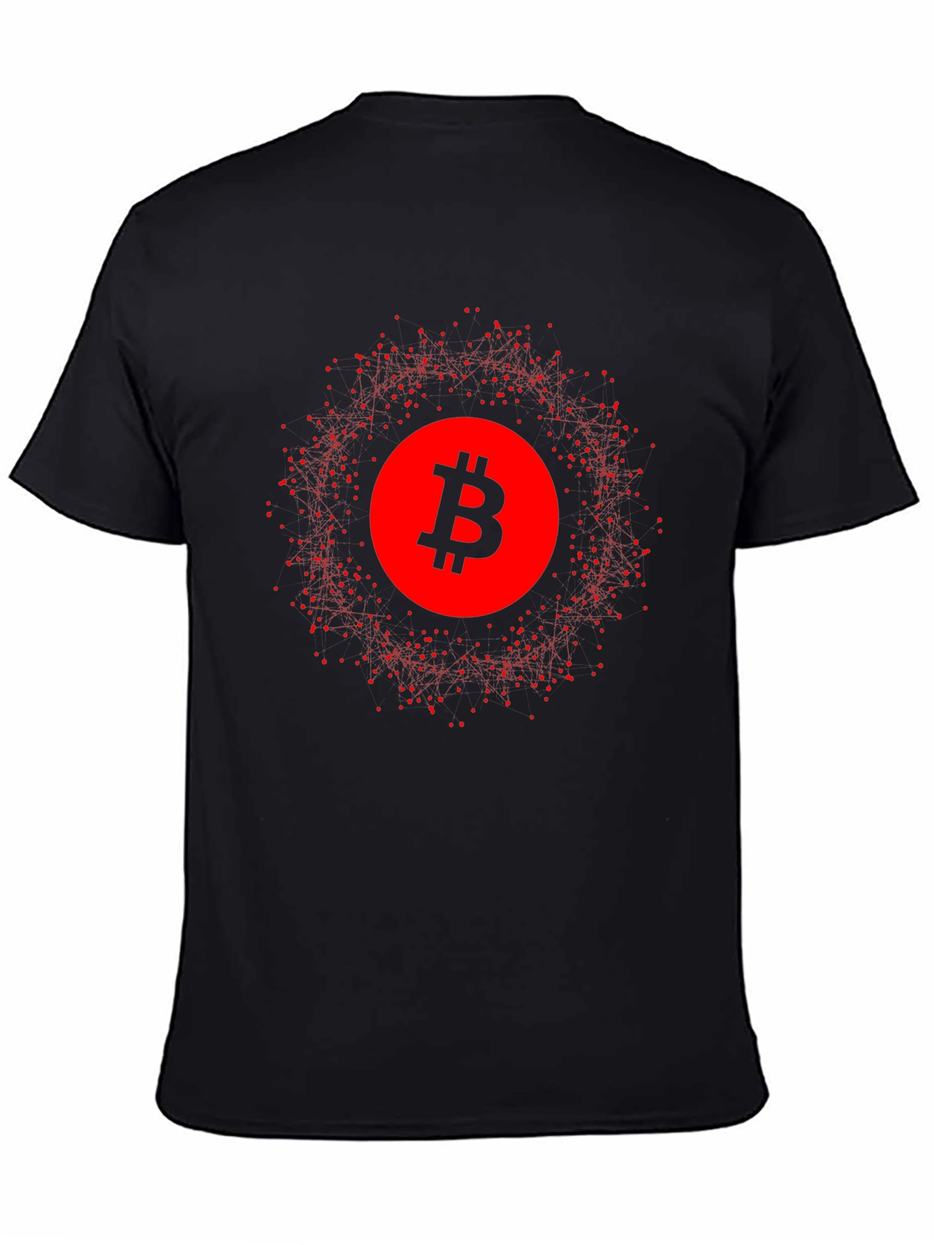 Bitcoin Crypto Graphic T-Shirt - Black