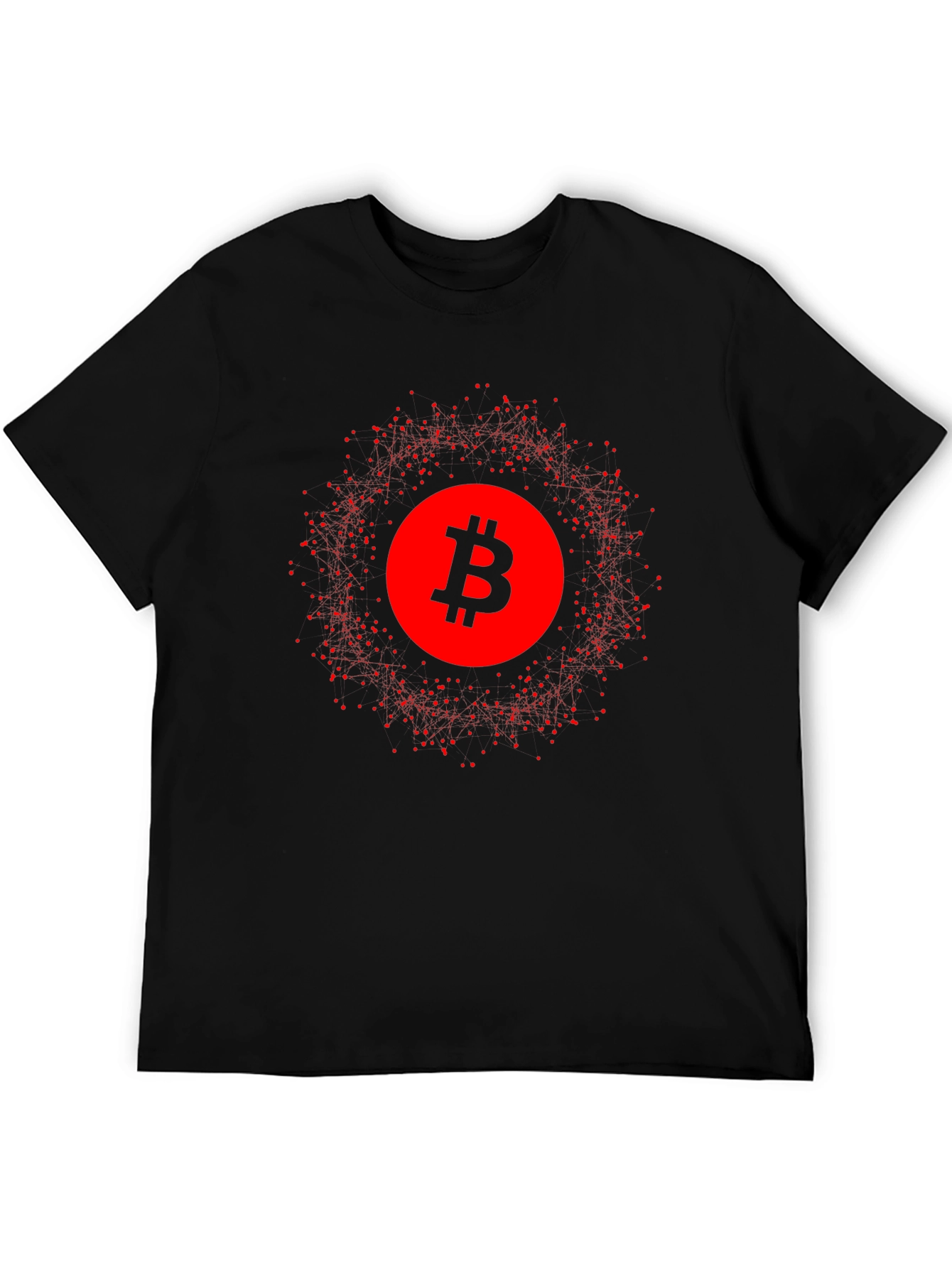 Bitcoin Crypto Graphic T-Shirt - Black