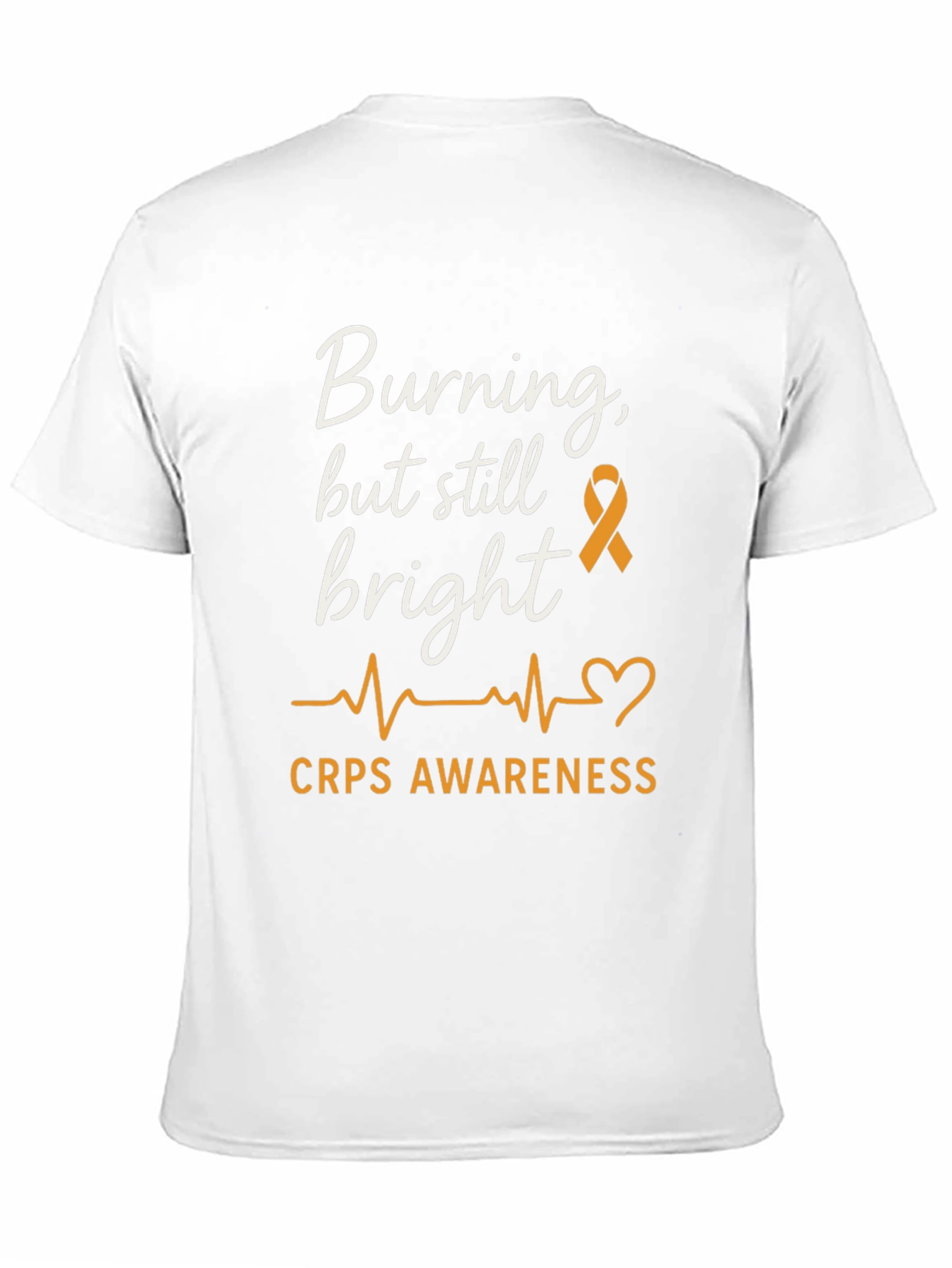 CRPS Awareness T-Shirt - Burning Bright Design