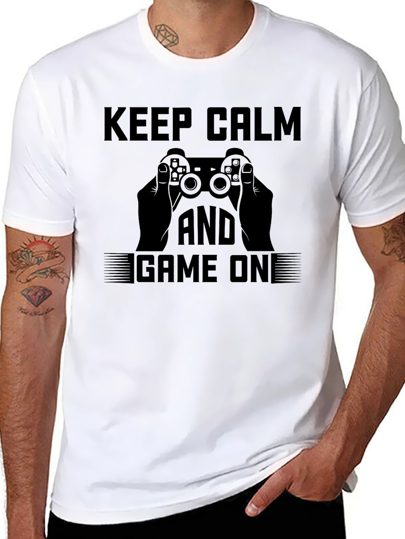 Keep Calm and Game On T-Shirt