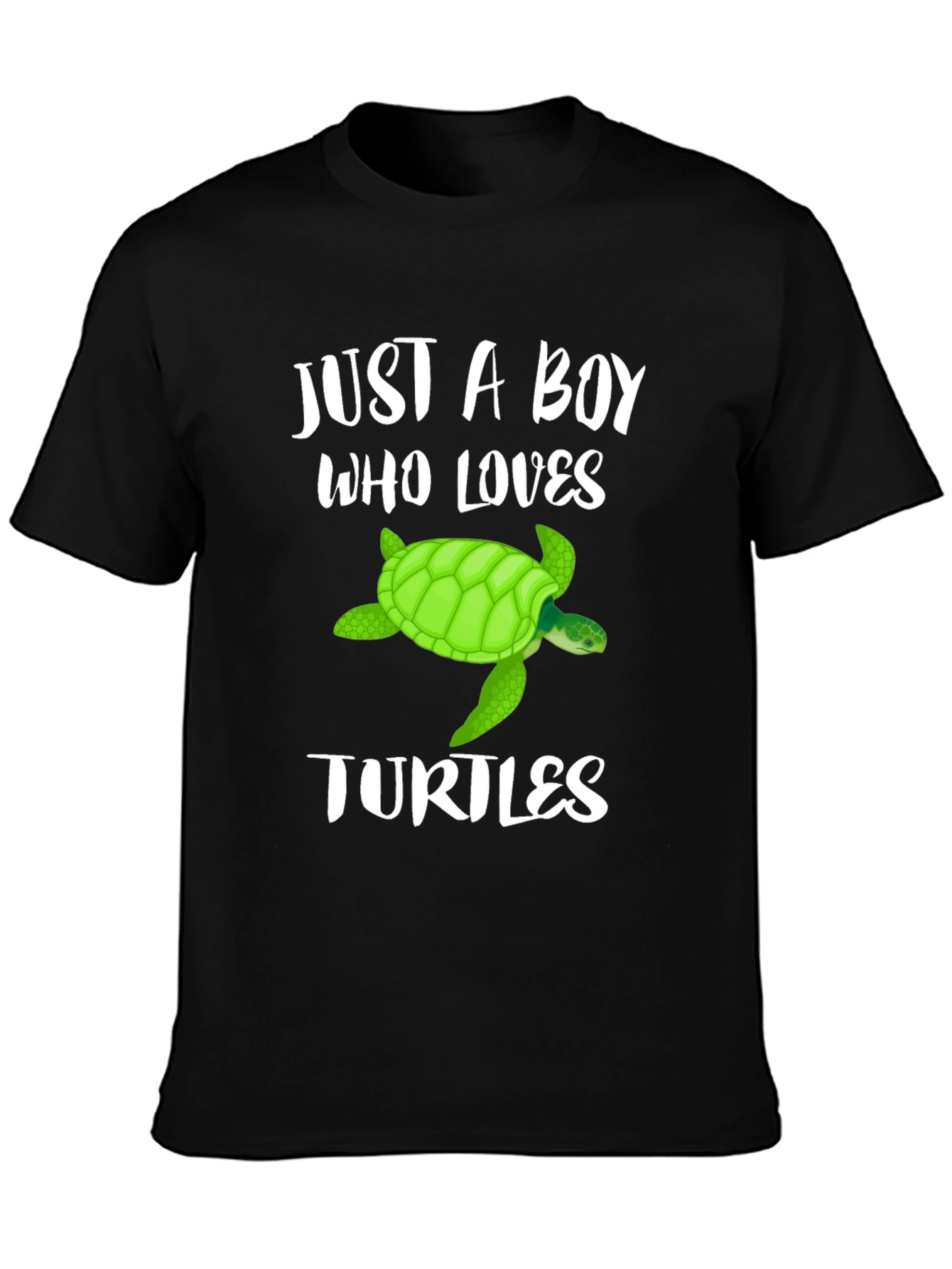 Boys Turtle Lover Graphic T-Shirt