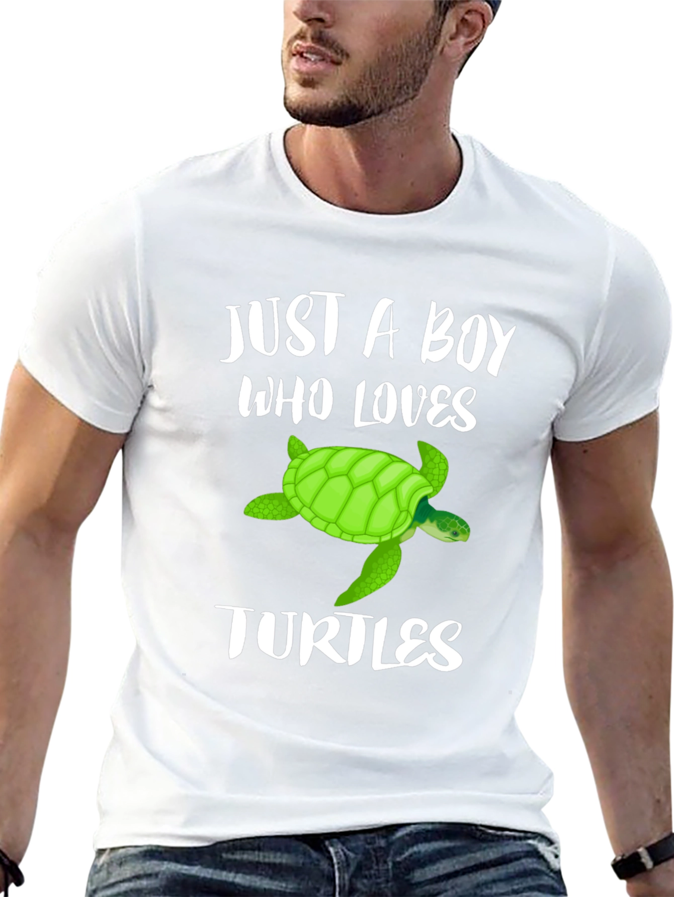 Boys Turtle Lover Graphic T-Shirt