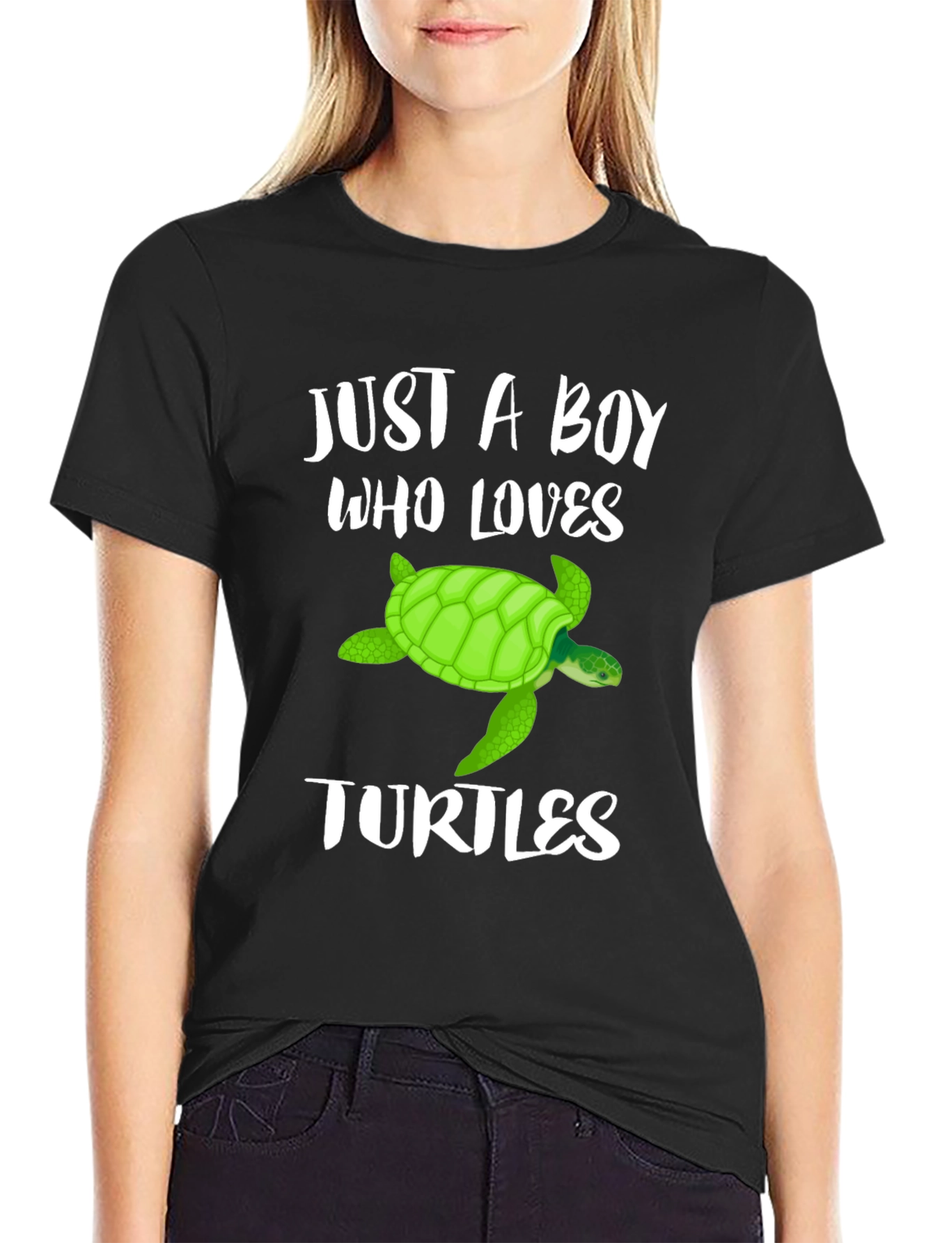 Boys Turtle Lover Graphic T-Shirt